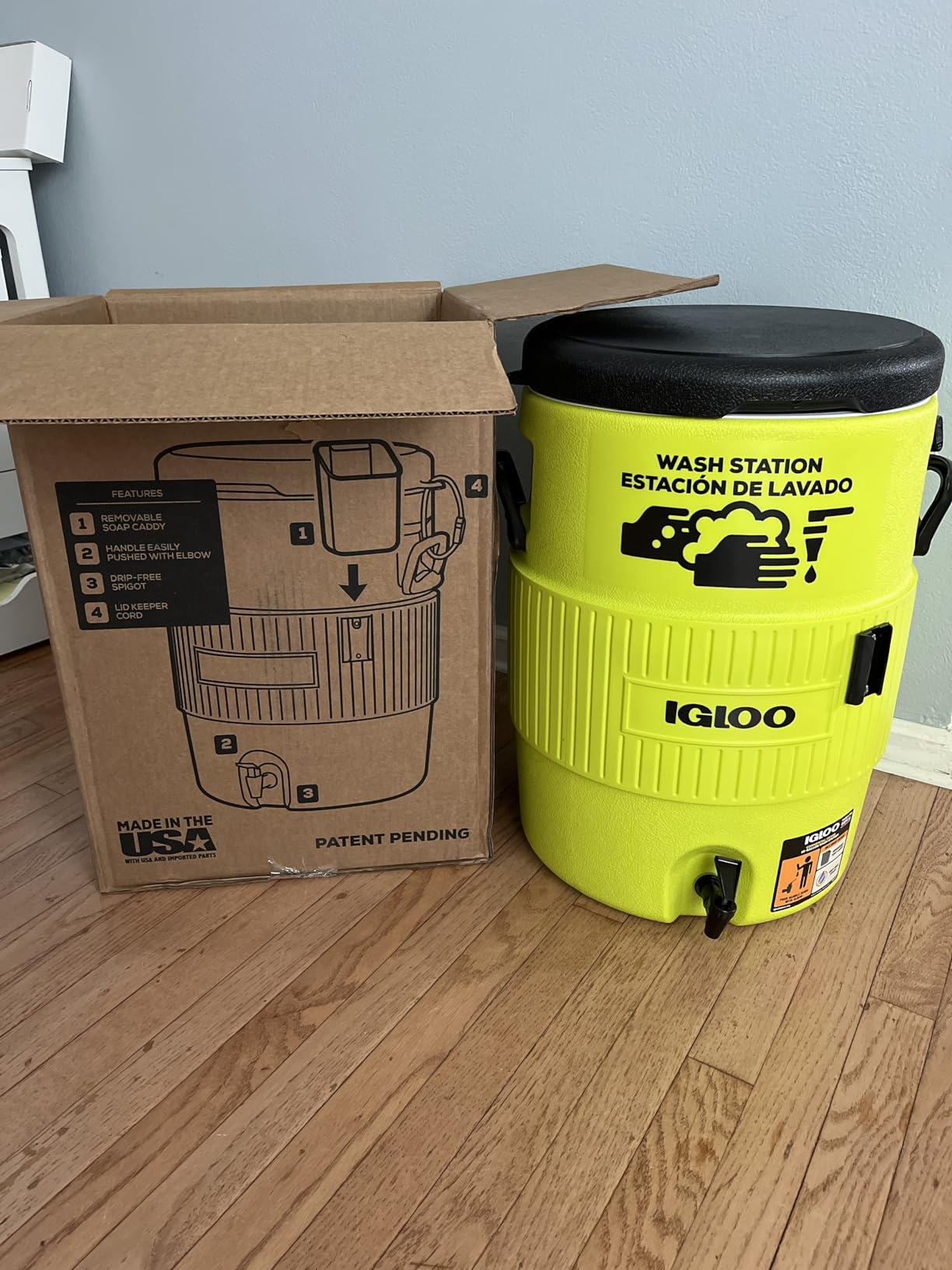 Igloo Sports Cooler | Insulated Beverage Dispenser with Spout | Portable Handwashing Station customer photo 2
