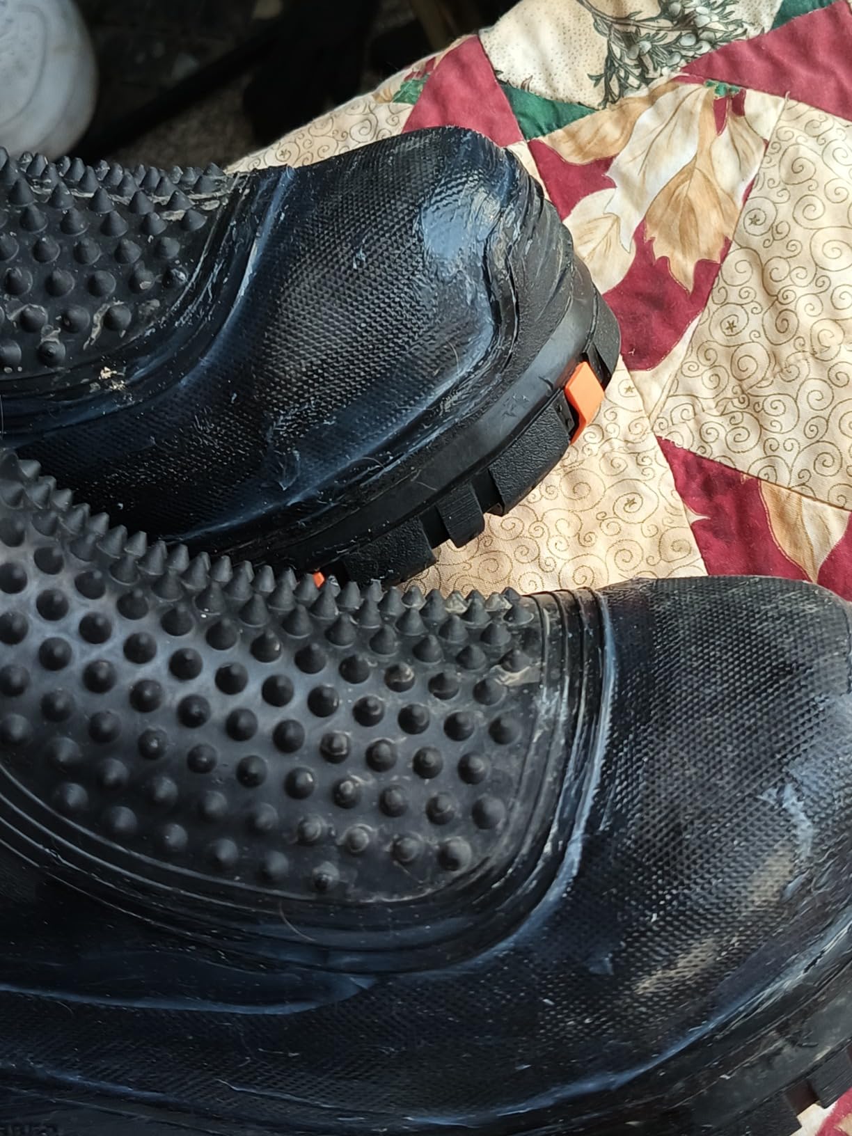 Dryshod Men's Megatar Met Guard Steel Toe Work Boot | Rubber | Waterproof | Insulated | MEG-UH-BK customer photo 1