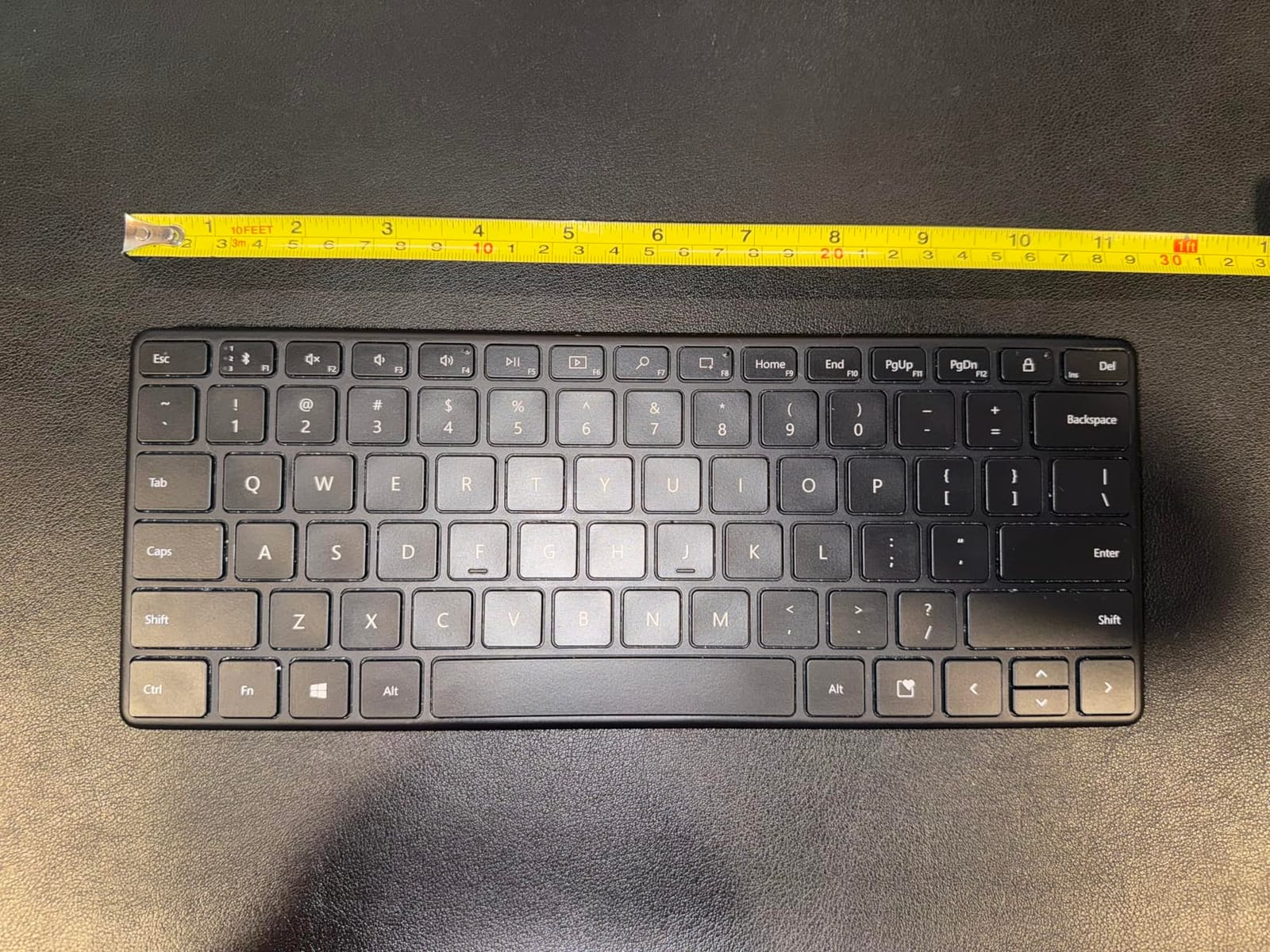 Microsoft Designer Compact Keyboard - Matte Black. Standalone Wireless Bluetooth Keyboard. Compatible with Bluetooth Enabled PCs/Mac customer photo 2