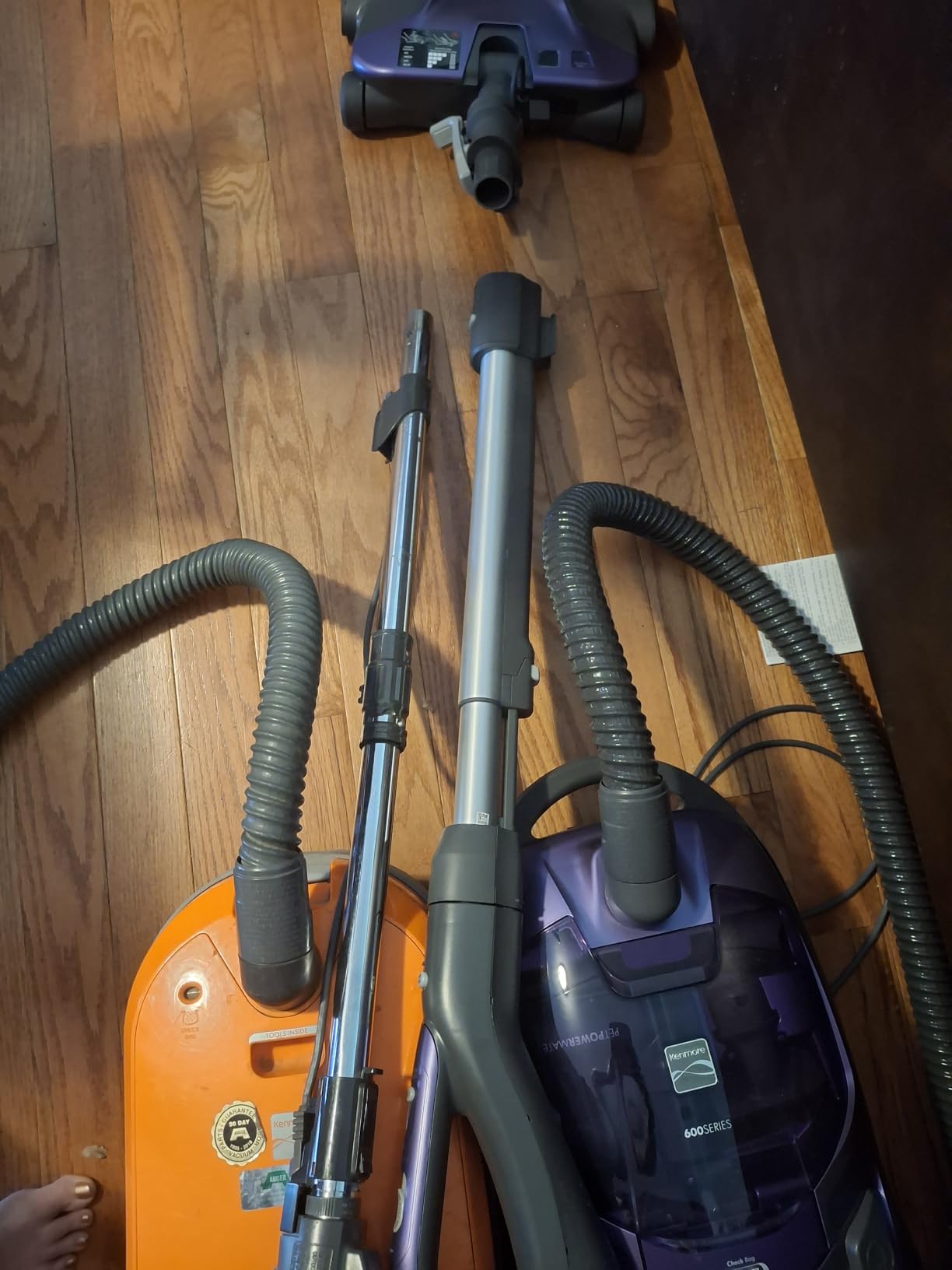 Kenmore 600 Series Pet Friendly Bagged Canister Vacuum | Lightweight, Pet PowerMate, Pop-N-Go Brush, 2 Motors, HEPA Filter, Aluminum Telescoping Wand, Retractable Cord - 81615 customer photo 2