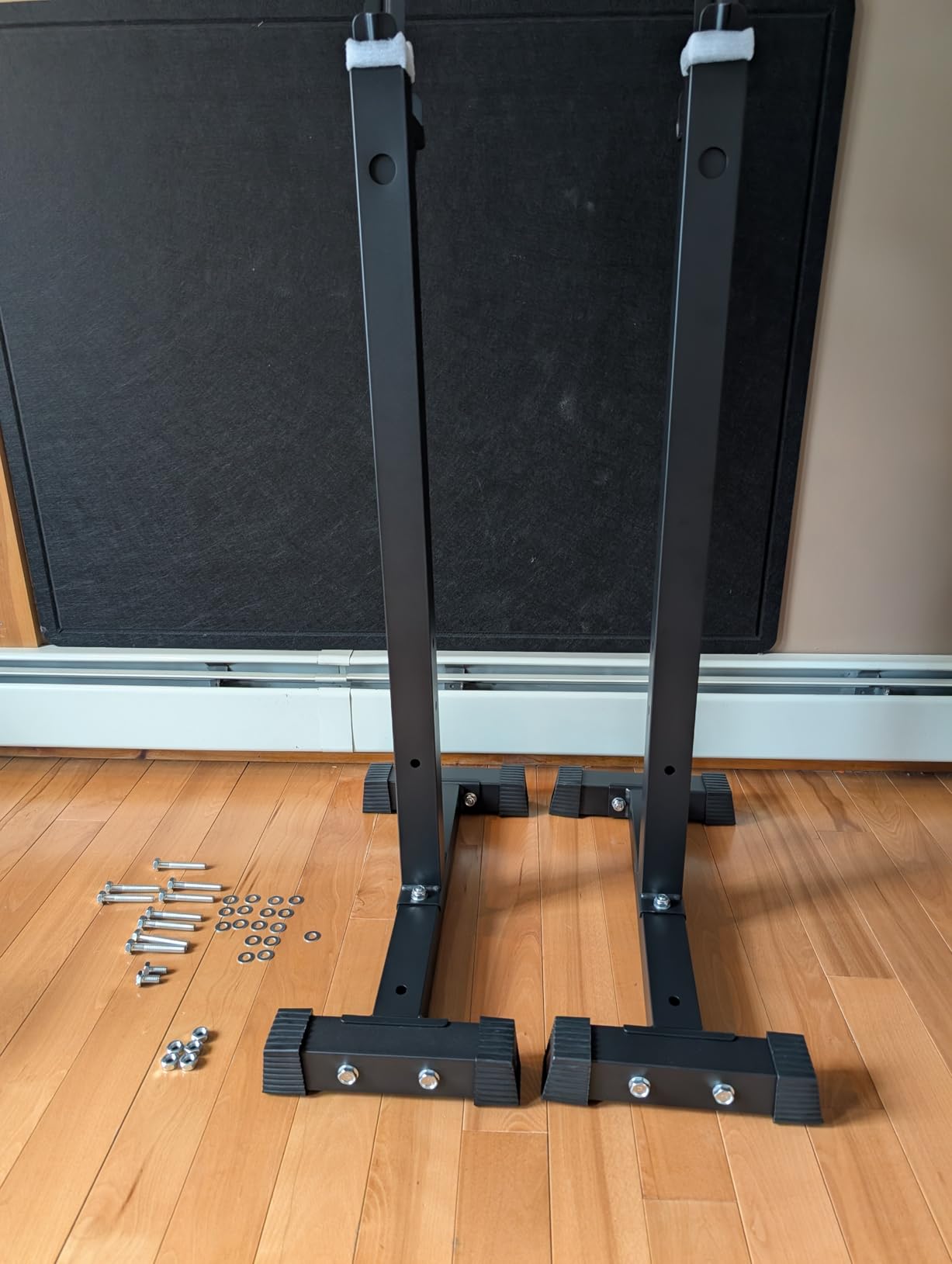 BangTong&Li Squat Rack Stand, Barbell Rack, Bench Press Rack Stand Home Gym Adjustable Weight Rack 550Lbs customer photo 1