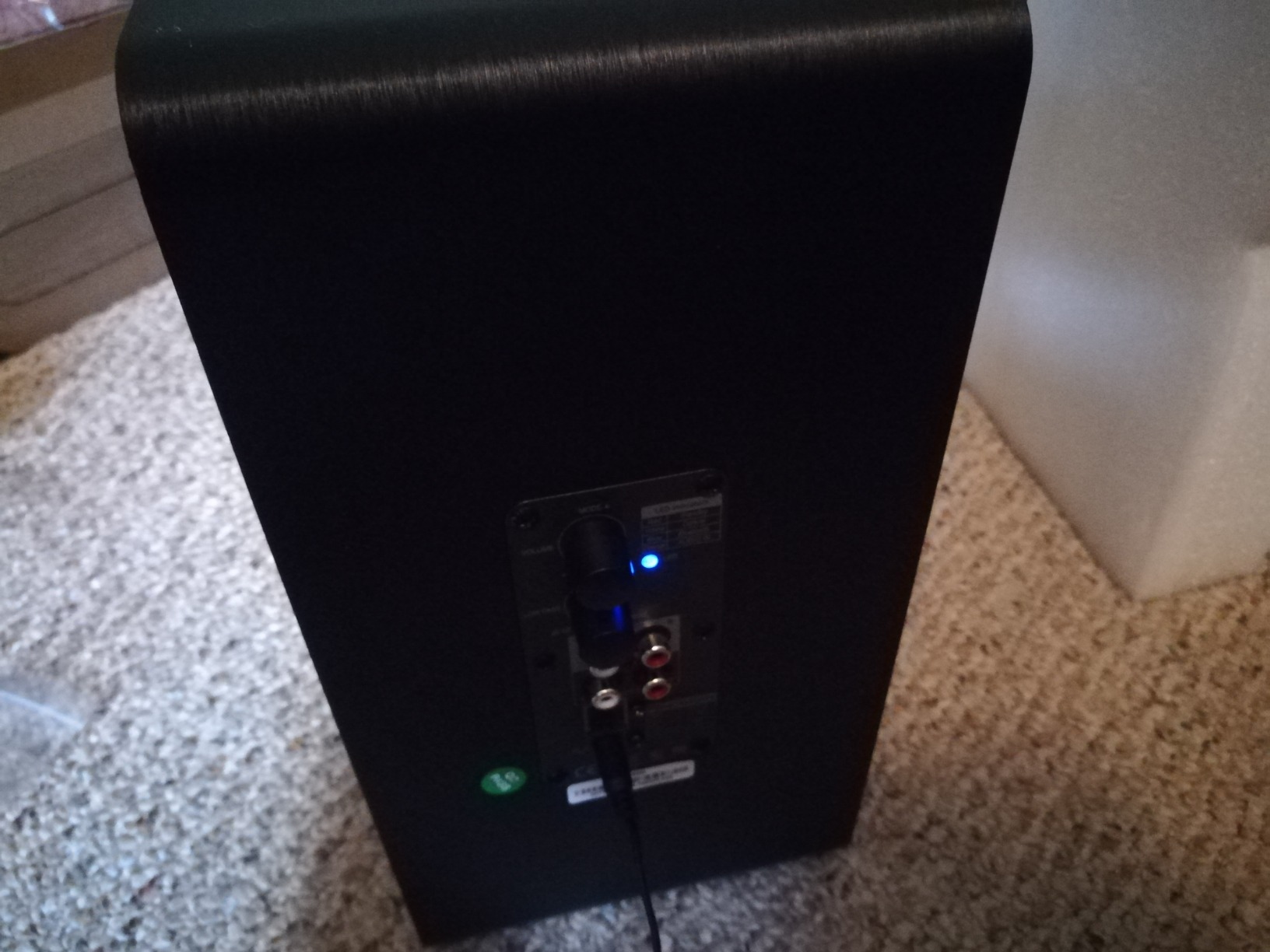 BESTISAN Powered Subwoofer, 6.5'' Side Firing Home Audio Sub, Deep Bass Response customer photo 1