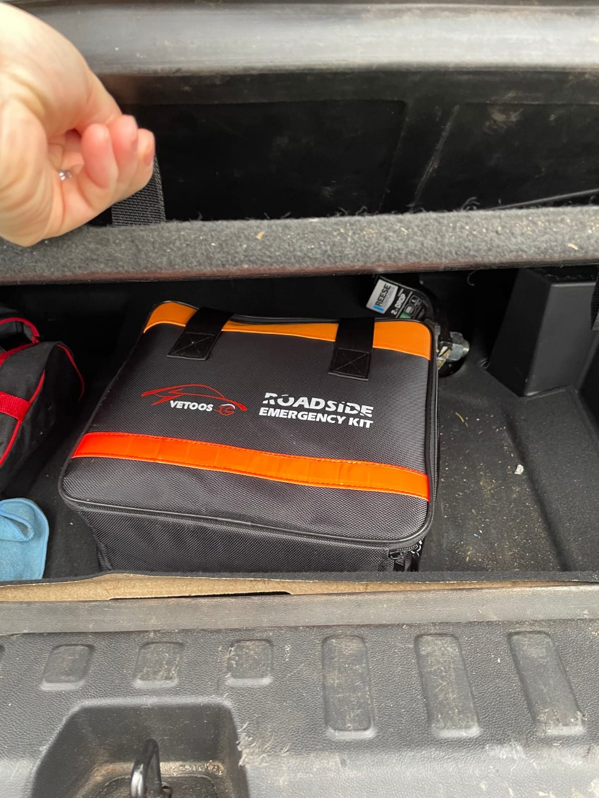 Car Roadside Emergency Kit, Auto Vehicle Safety Kits, with Jumper Cables | with Car Repair Tool Set, Folding Survival Shovel - Truck Road Side Trip Essentials, Automotive Assistance Kit for Men Women customer photo 2