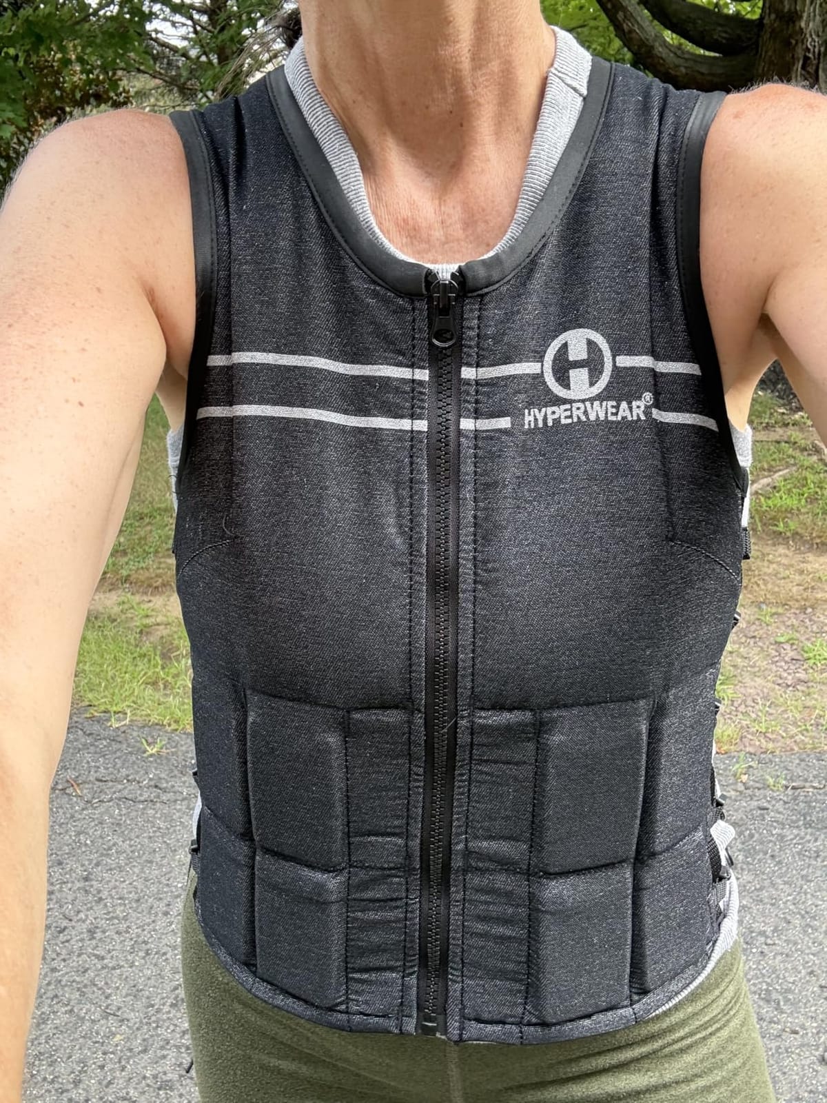 Hyperwear Hyper Vest FIT Weighted Vest for Women Walking & Bone Health - Adjustable USA Steel Weights, Machine Washable - Osteoporosis Exercise, No Chest Weights - 10 lb or 5 lb Options customer photo 1