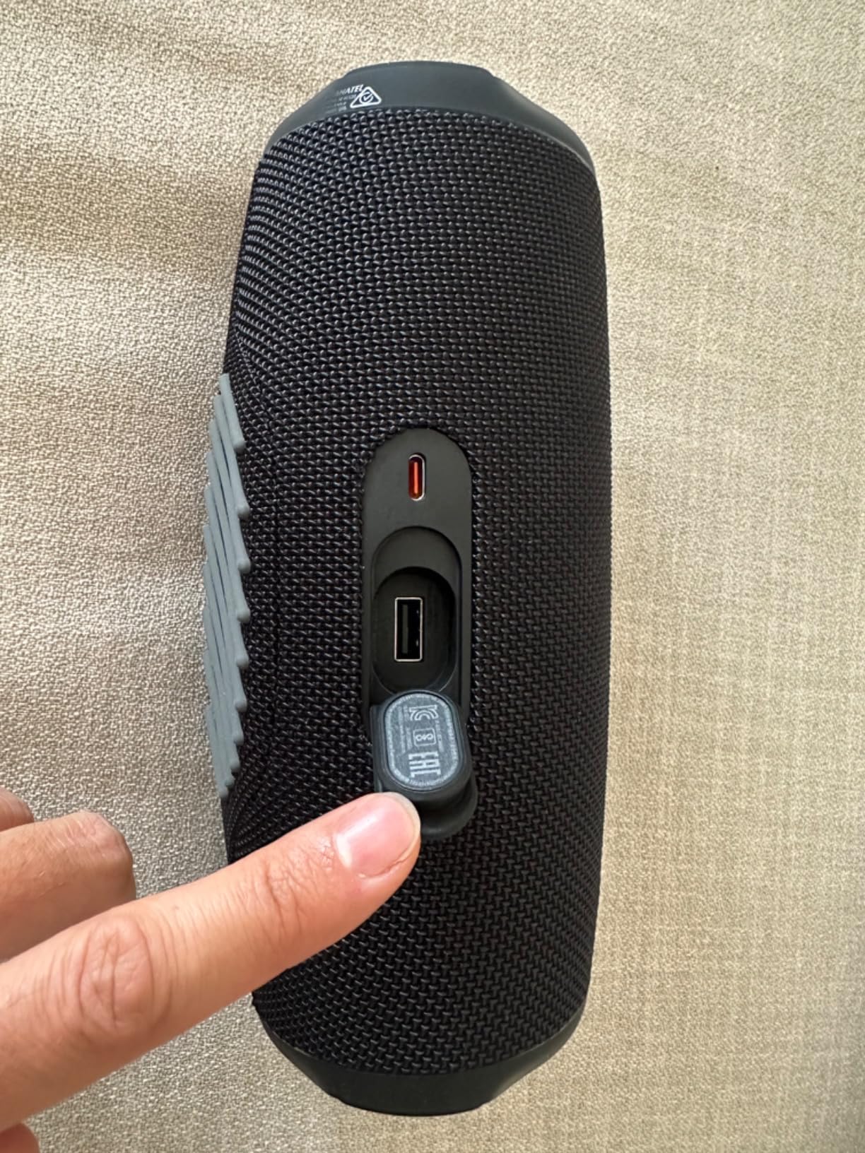 JBL Charge 5 - Portable Waterproof Speaker - Black | Bold JBL Original Pro Sound, 20 hours of playtime, IP67 waterproof and dustproof, Wireless Bluetooth Streaming customer photo 2