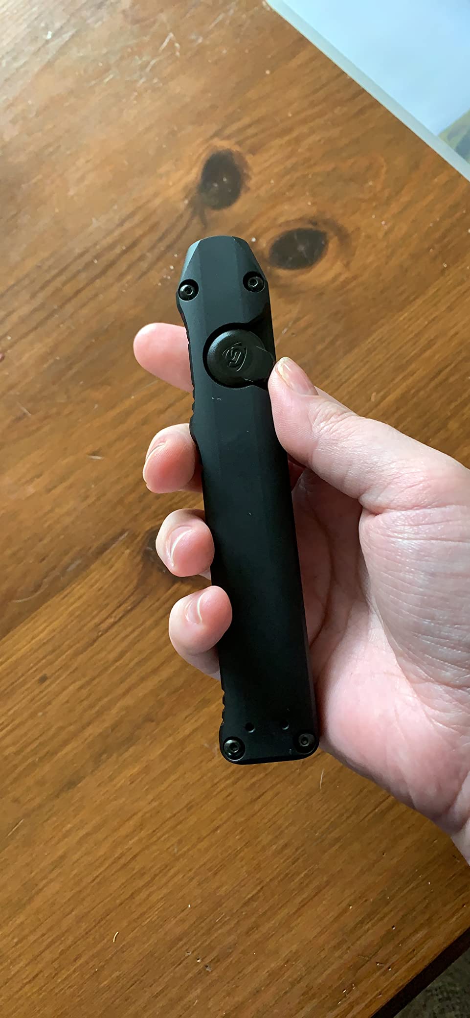 Streamlight 88811 Wedge 1,000-Lumen Flat Flashlight, Coyote | 300 lumens; 1,200 candela peak beam; runs up to 3.00 hours; USB rechargeable capable; IPX7 anodized aluminum construction customer photo 1