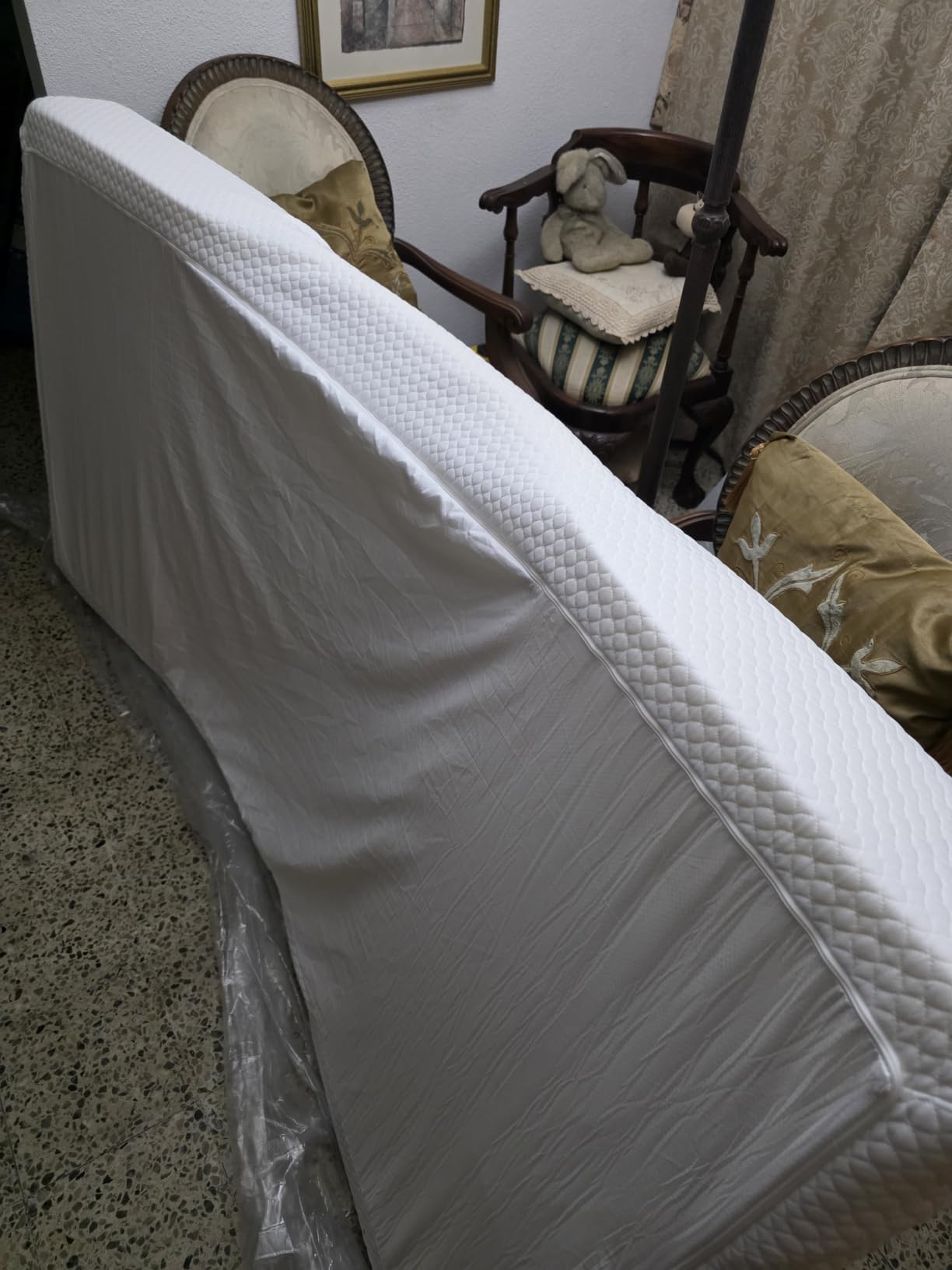 FDW 8 Inch Twin Mattress, Medium Firm, Gel Memory Foam, Bed in a Box, CertiPUR-US Certified customer photo 1