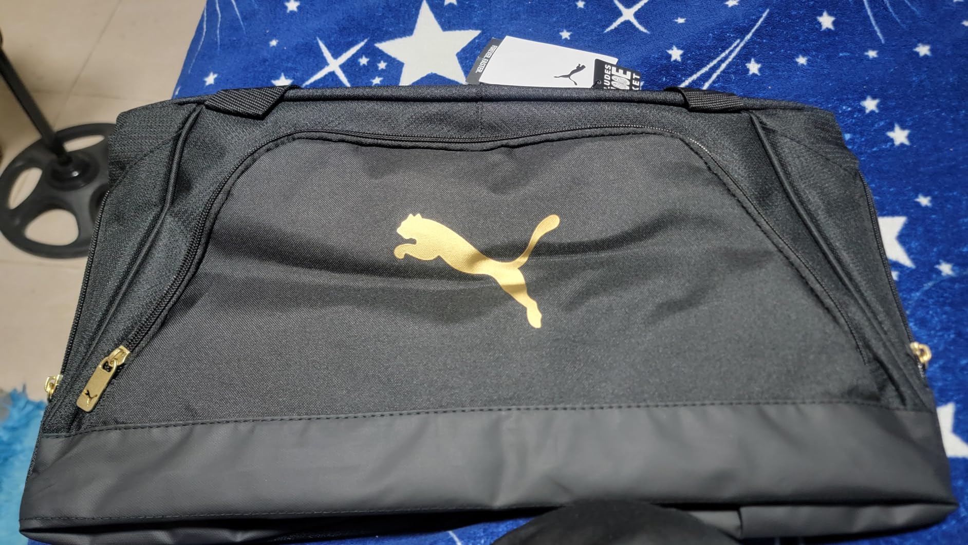 PUMA Accelerator Duffel Bag with Removable Strap & Shoe Pocket customer photo 1