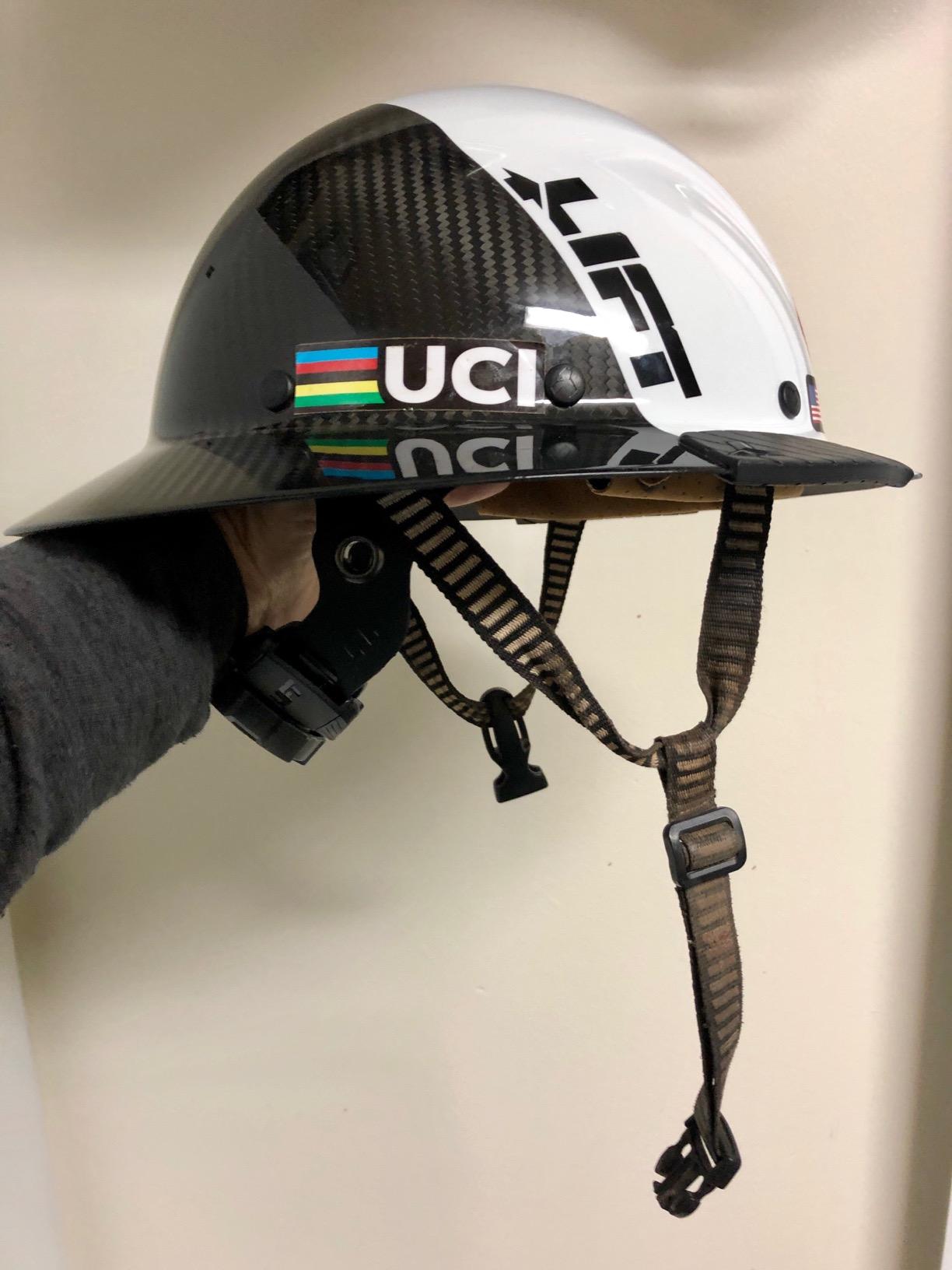 LIFT Safety Dax Carbon Fiber Full Brim Hard Hat | Safety/Construction Helmet w/ 6 Point Suspension for Comfort & Impact Protection customer photo 1
