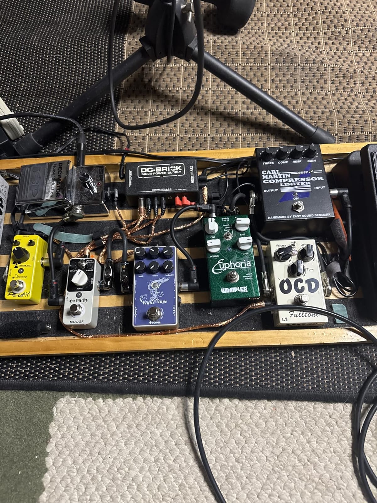 Donner White Tape Stereo Delay Pedal, Analog Delay with Echo Effect, True Bypass, 2 Independent Channels for Electric Guitar, Bass, Synth, Drum Machine customer photo 2