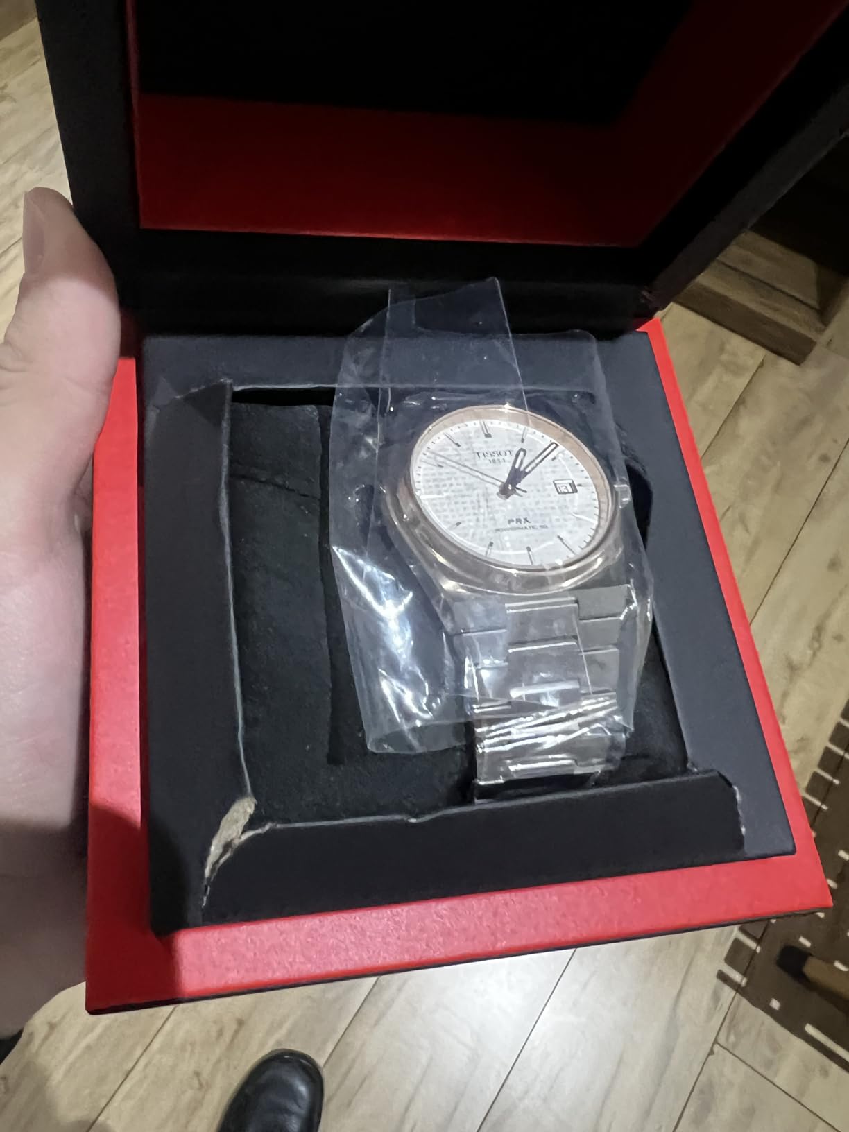 PRX Powermatic 80, Swiss Automatic Watch for Men, Stainless Steel Case, Silver Dial (T1374072103100) customer photo 2