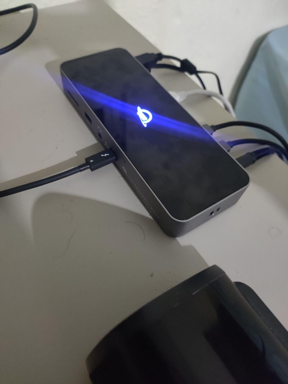 OWC 11-Port Thunderbolt Dock for Mac/PC with 96W PD and 3X Thunderbolt 4 | Thunderbolt 4 dock, 40Gb/s, 96W charging, 3x Thunderbolt 4, 3x USB A 10Gb/s, USB 2.0, 1GbE, SD UHS-II, 3.5mm audio customer photo 2
