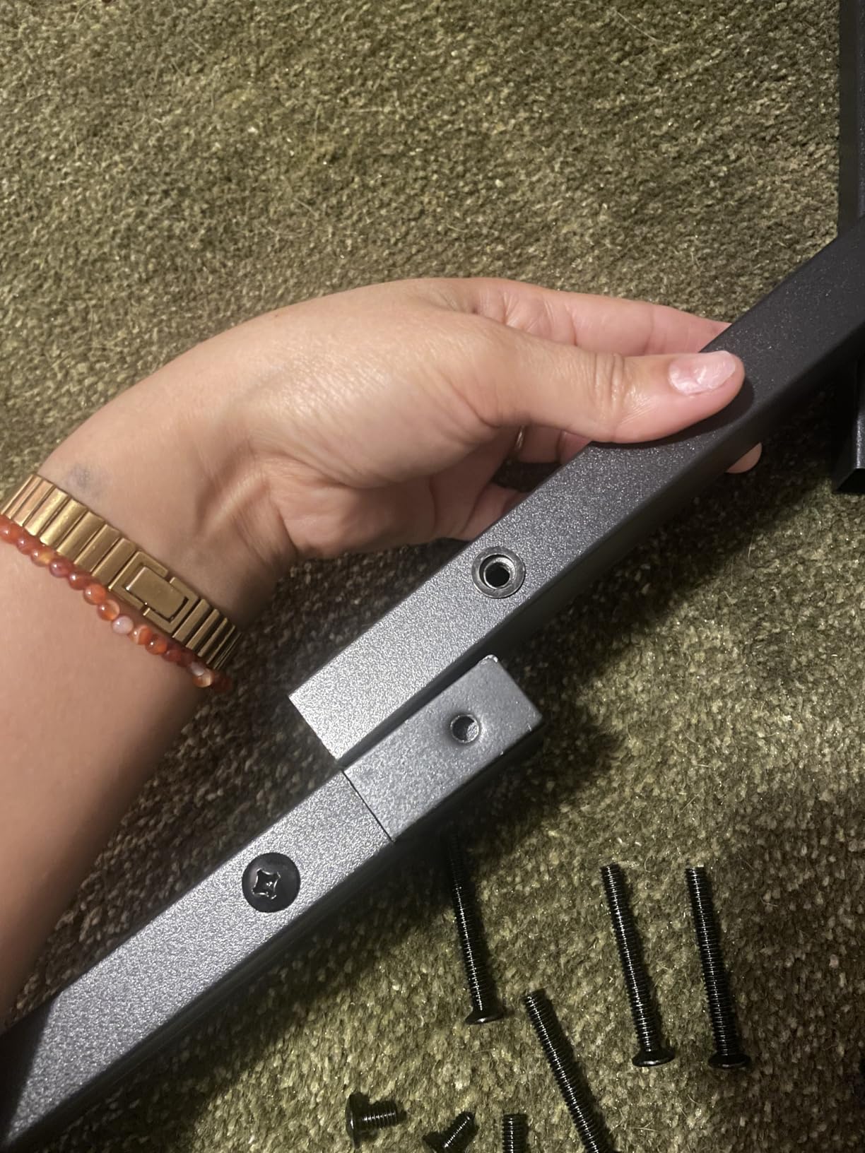 GLEAM Keyboard Stand - Digital Piano Stand, Single X Style, Black (Capacity: 100 lb) customer photo 1