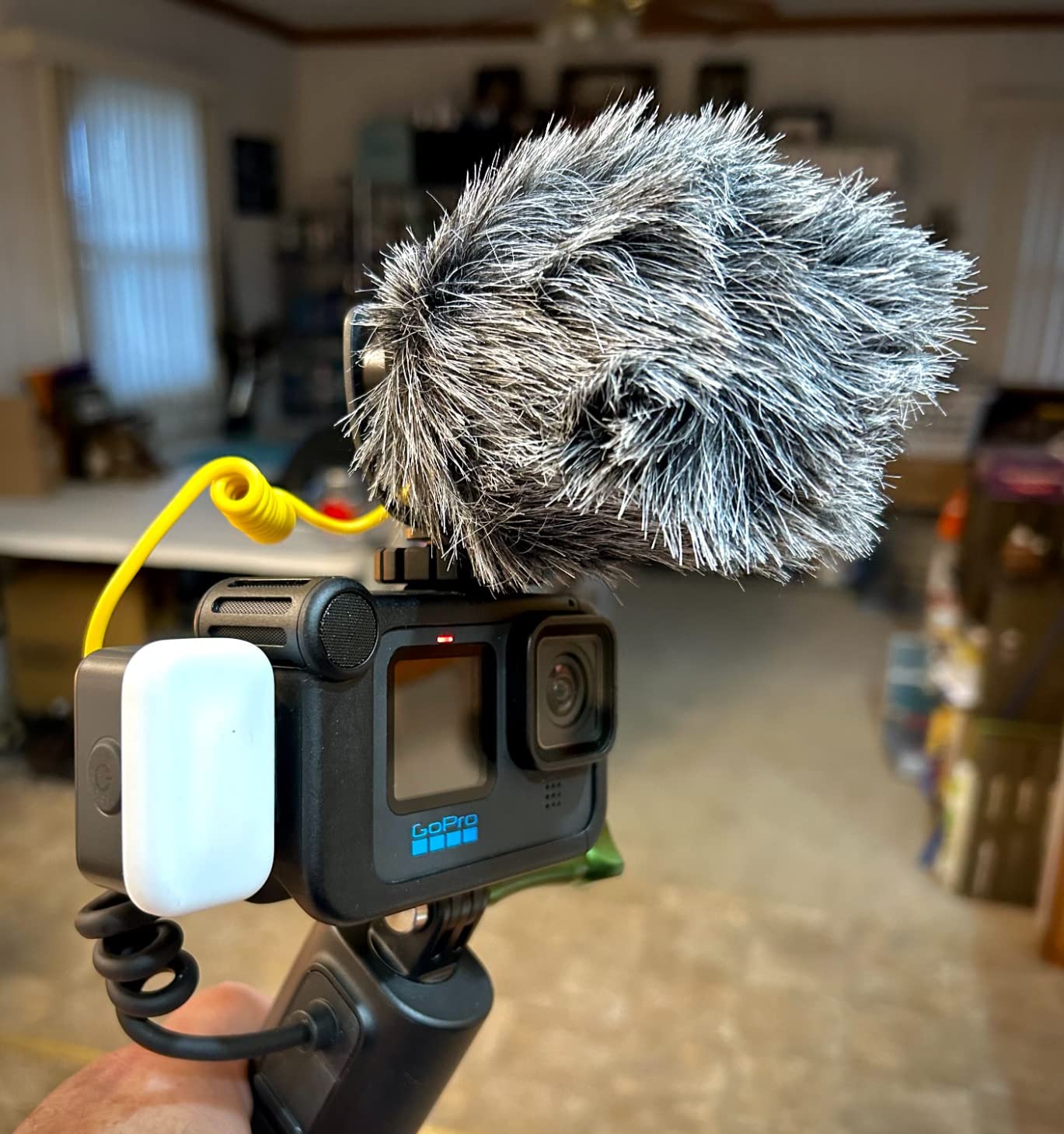 Deity V-Mic D4 Mini Supercardioid On-Camera Mic for DSLR & Vlog | 20mph Wind Rating, Plug-in Power, TRS/TRRS Cables, Dual-track input. Ideal for Podcasts, Interviews, YouTube, and vlogging customer photo 2
