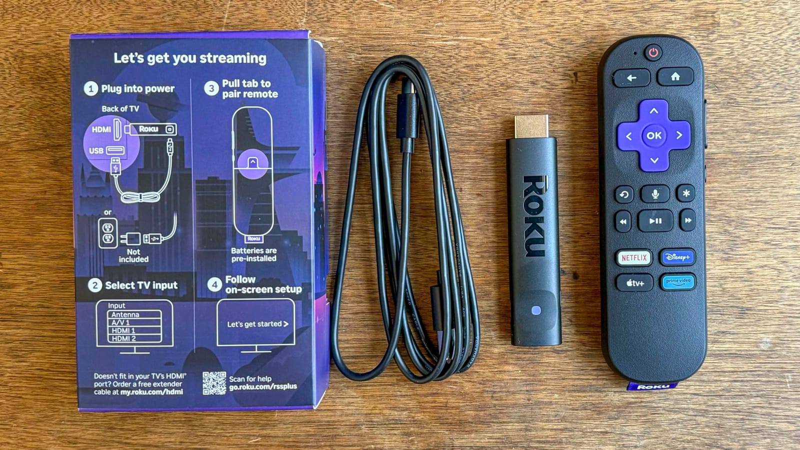 Roku Streaming Stick 4K with Voice Remote - HDR10+ & Dolby Vision | Compact 4K Streaming Device for TV with Roku Voice Remote & Long-Range Wi-Fi - Free & Live Local News, Sports customer photo 2