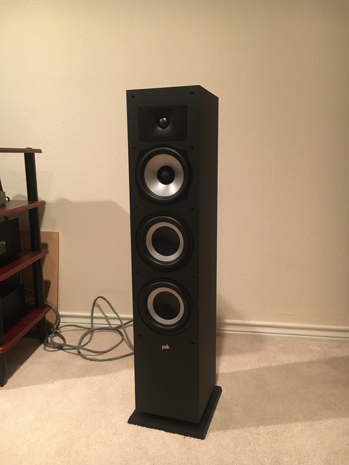 Polk Monitor XT60 Home Theater Tower Speaker (Single, Midnight Black) customer photo 2