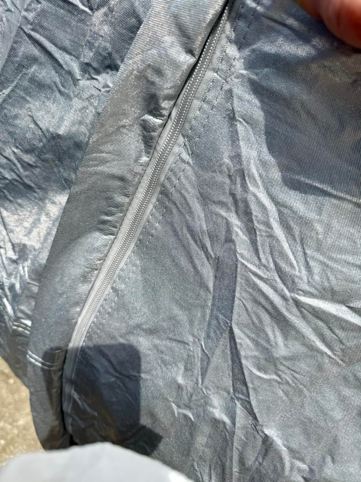 EzyShade Car Cover Waterproof All Weather. See Vehicle Size-Chart. Size A4 | Multi-Layer Outdoor Car Covers for Automobiles. Rain Sun Snow UV Dust Protection. Sedan, Hatch, SUV, Truck - See Size Chart customer photo 1