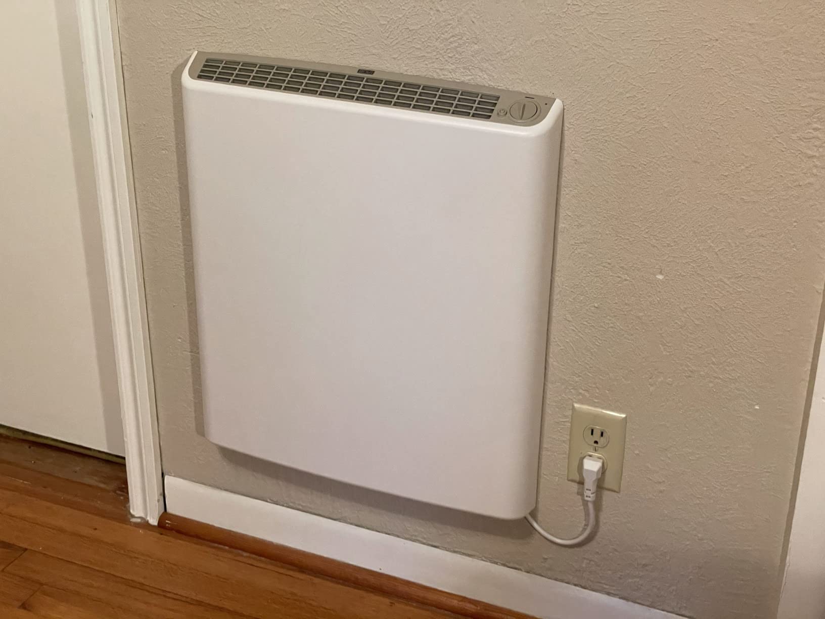 Envi Plug-in Electric Panel Wall Heaters for Indoor Use, Energy Efficient 24/7 Heating with Safety Sensor Protection, Patented Quiet Fan-less Design, Easy 2-Min Install, Space Heater, Made in USA customer photo 1