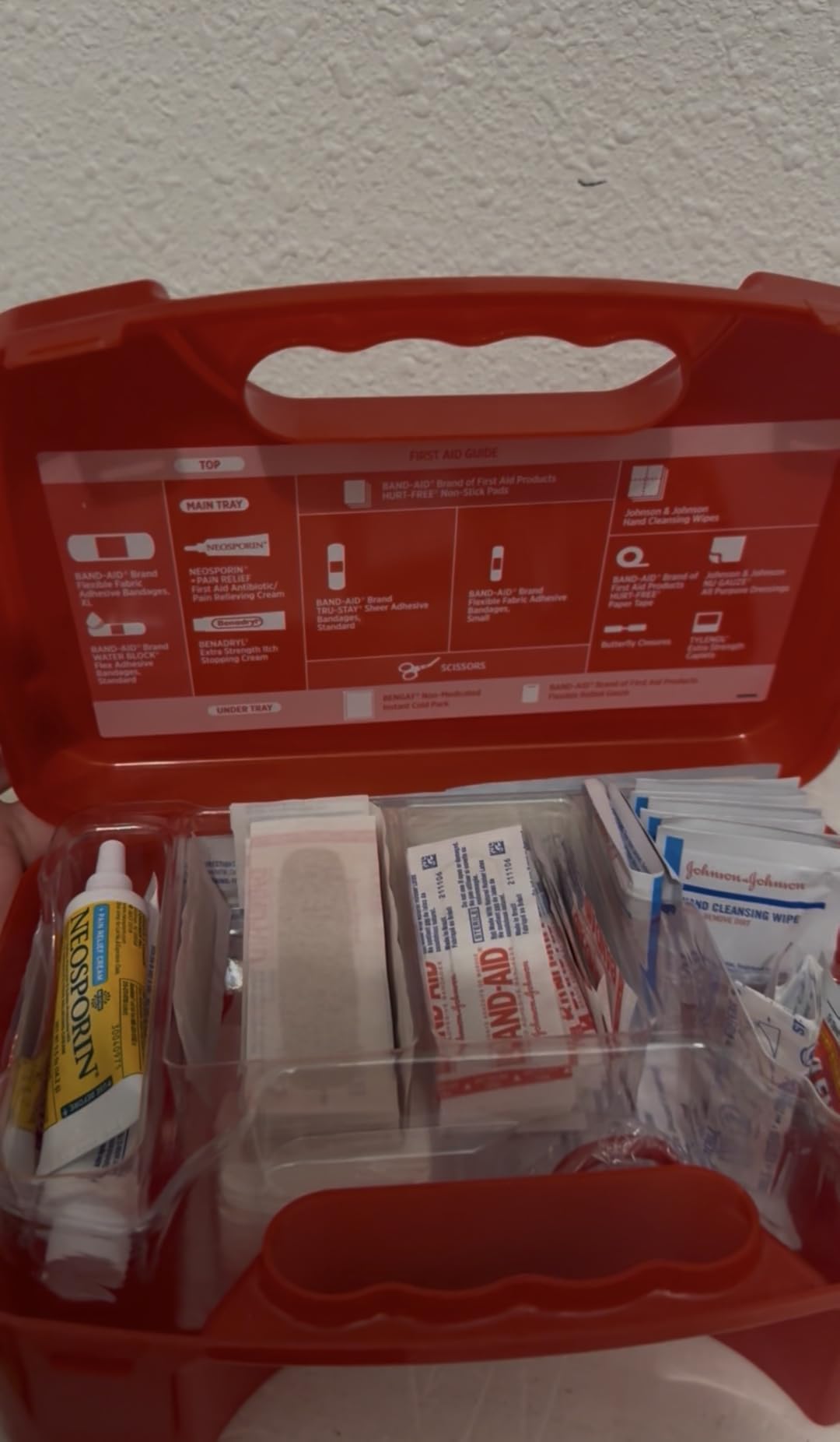 BAND-AID Brand All-Purpose Portable Compact First Aid Kit, 160 Piece customer photo 1