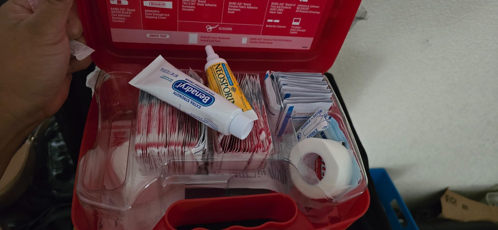 BAND-AID Brand All-Purpose Portable Compact First Aid Kit, 160 Piece customer photo 2