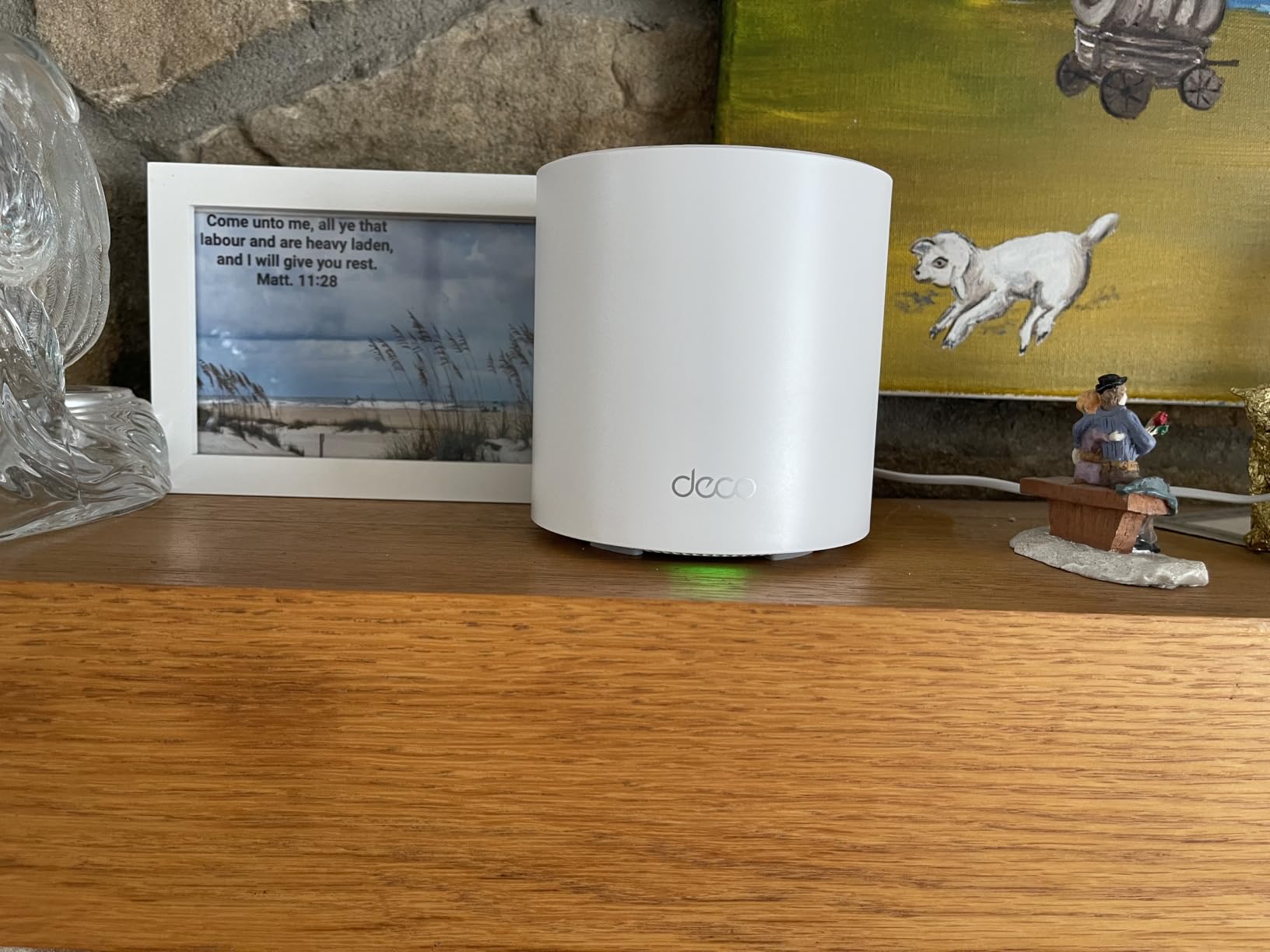 TP-Link Deco X55 AX3000 WiFi 6 Mesh System, Deco X55(3-Pack) | Covers up to 6500 Sq.Ft. , Replaces Wireless Router and Extender, 3 Gigabit ports per unit, supports Ethernet Backhaul customer photo 1
