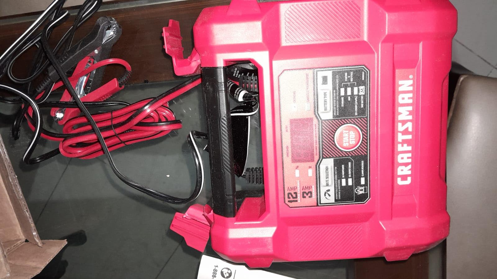 CRAFTSMAN 12A Car Battery Charger & Maintainer, 6V/12V - CMXCESM258 customer photo 2