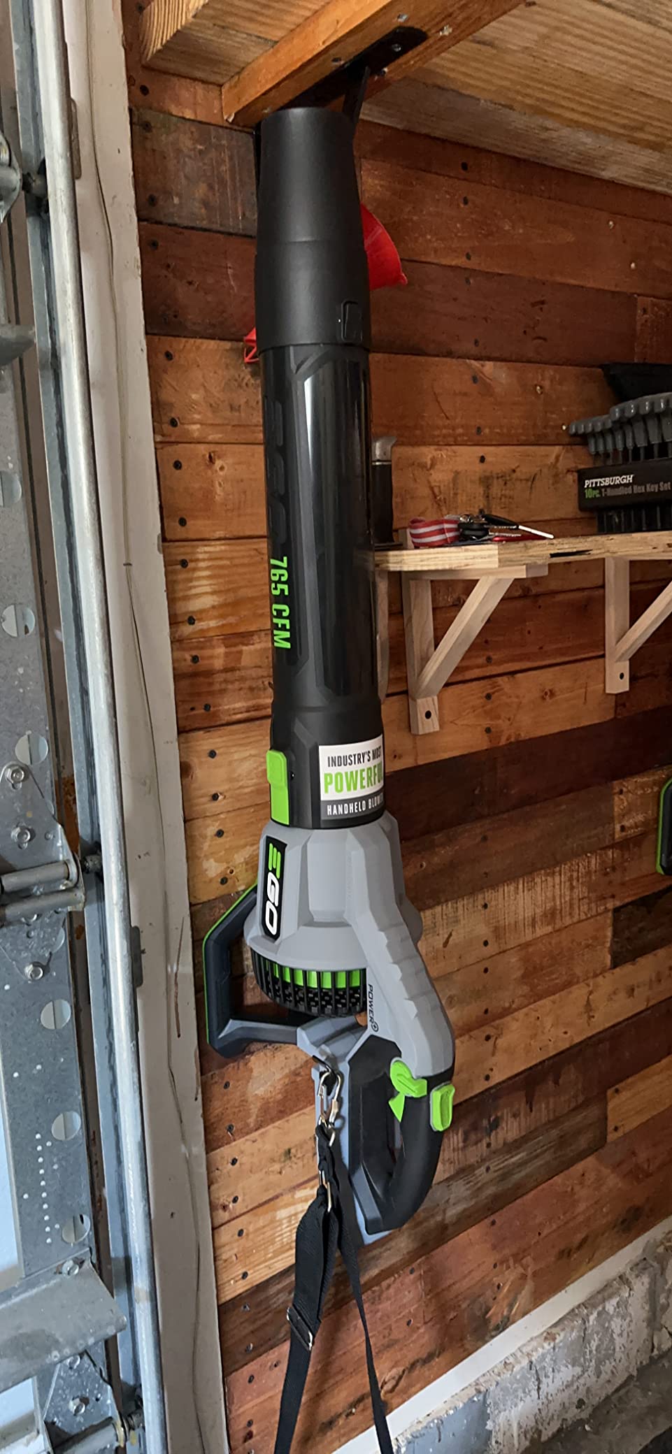 EGO POWER+ Cordless Electric Leaf Blower, 765 CFM, With Battery - LB7654 customer photo 2