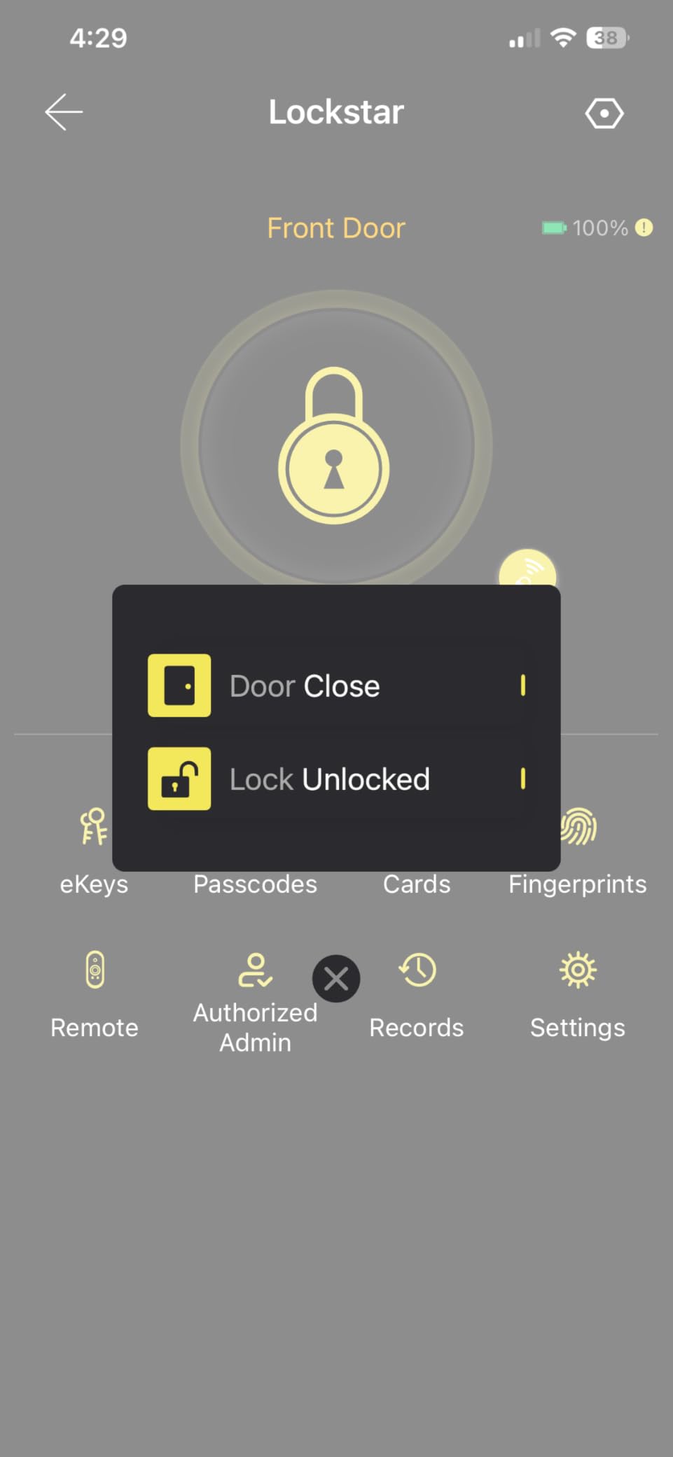 LOCKSTAR Smart Door Lock - Keyless Entry Deadbolt Door Lock - Multiple Entry Methods: APP, Fingerprint Touch ID, Keypad Code, Card FOB, Traditional Key customer photo 2