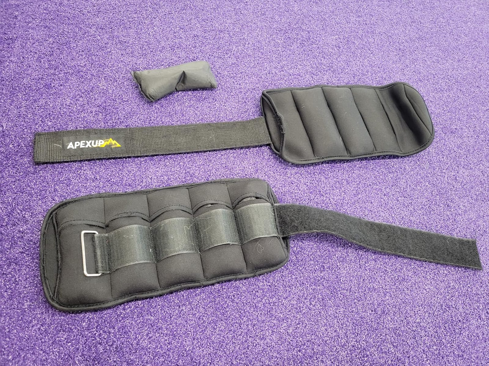 APEXUP Adjustable Ankle Weights for Women and Men, Modularized Leg Weight Straps for Yoga, Walking, Running, Aerobics, Gym, Physical Therapy customer photo 2