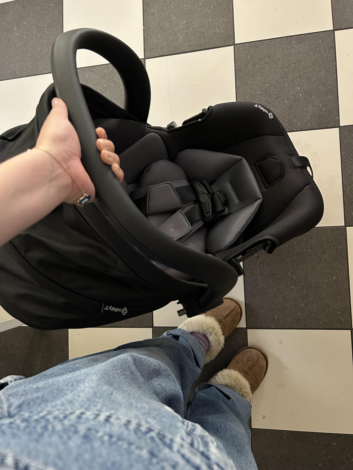 Safety 1st Grow and Go Flex 8-in-1 Car Seat Stroller Combo, Baby Stroller Travel Systems for Infants 4-30 lbs, Stroller and Carseat Combo Set, Foundry customer photo 1
