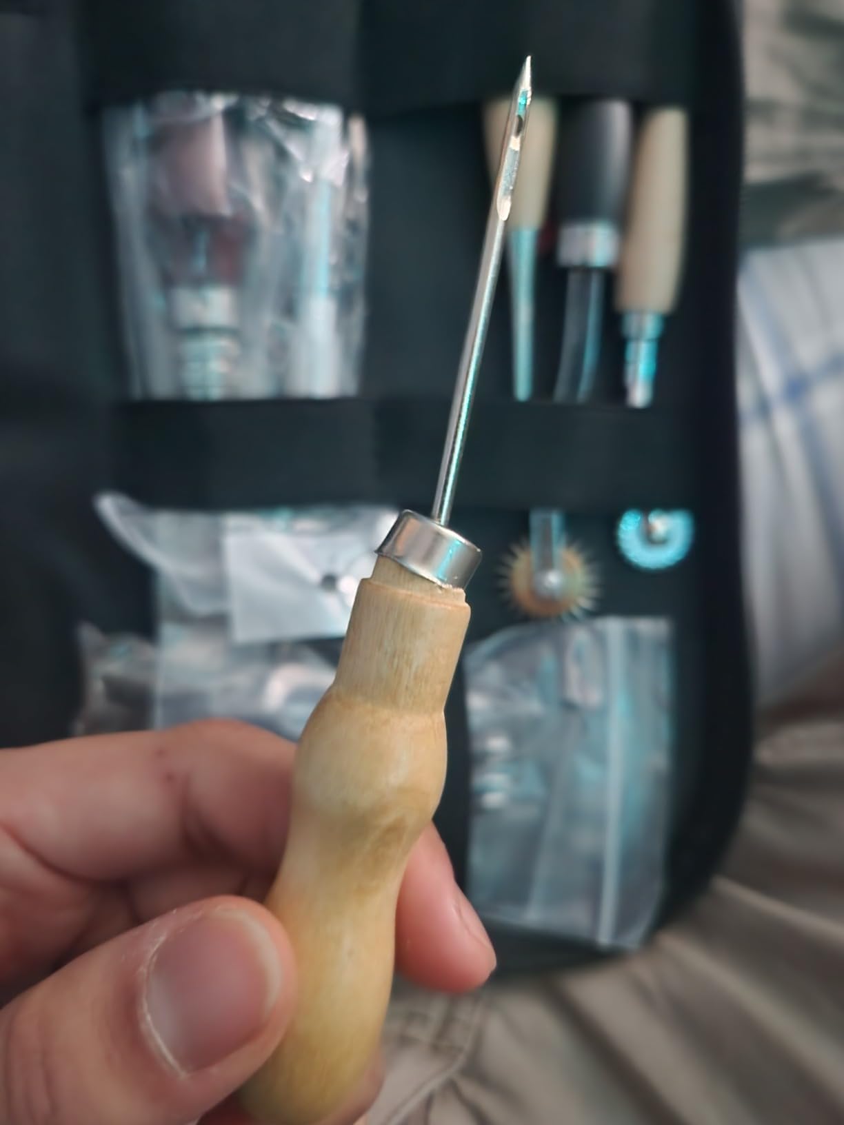 PLANTIONAL Leather Working Tools for Beginners: Professional Leather Tools customer photo 2
