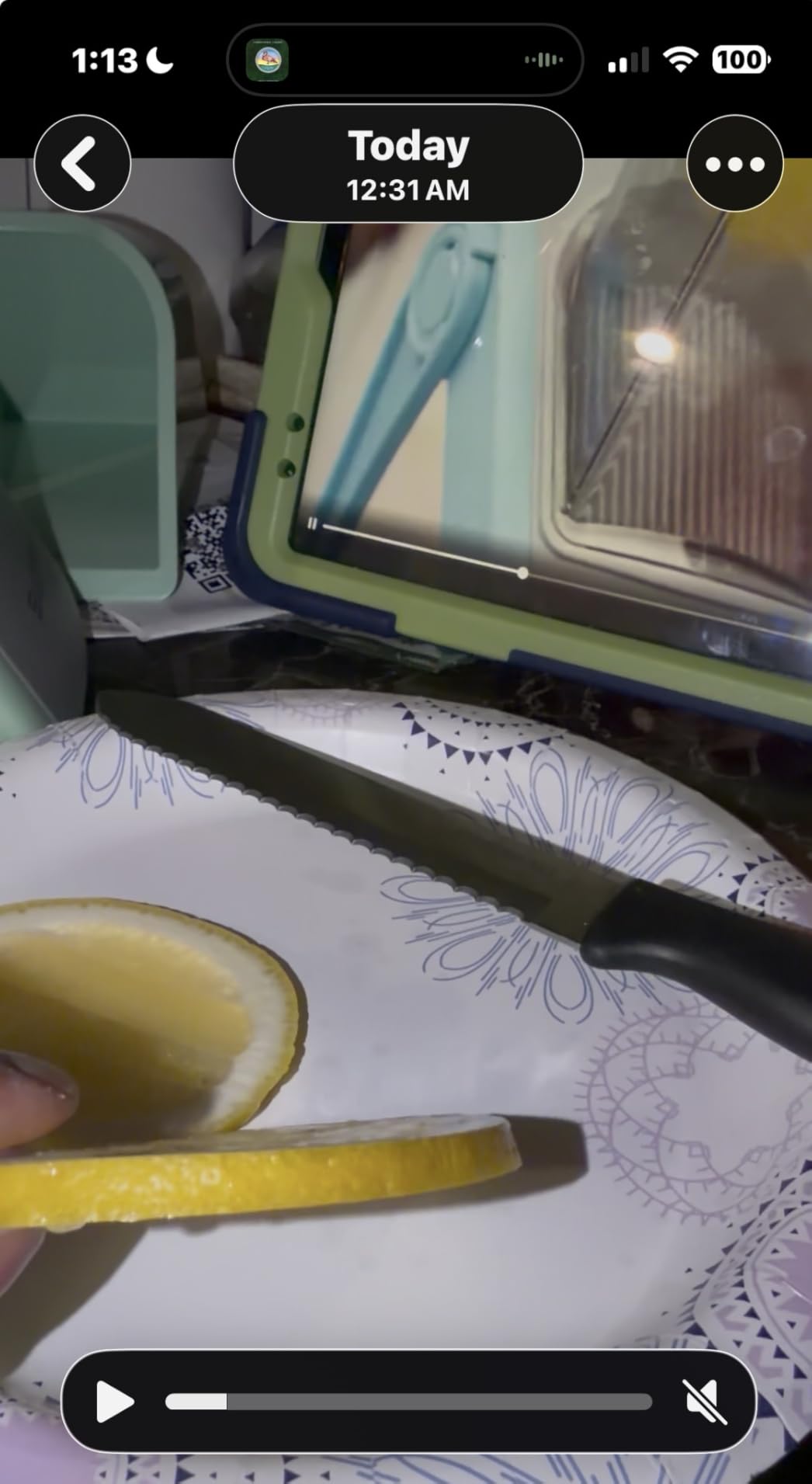 SupMaKin Upgrade Safe Mandoline Slicer Plus, Vegetable Chopper, Potato Slicer, Food Slicer Onion Chopper, Fry Cutter, Veggie Salad Dicer Kitchen Chopping Artifact Gifts (Blue) | 0.1-8mm, Cut Resistant Stainless Steel Blades,Potato Fry Cutter, Onion Chopper, Detachable,Foldable Dishwasher Safe, Gifts customer photo 1