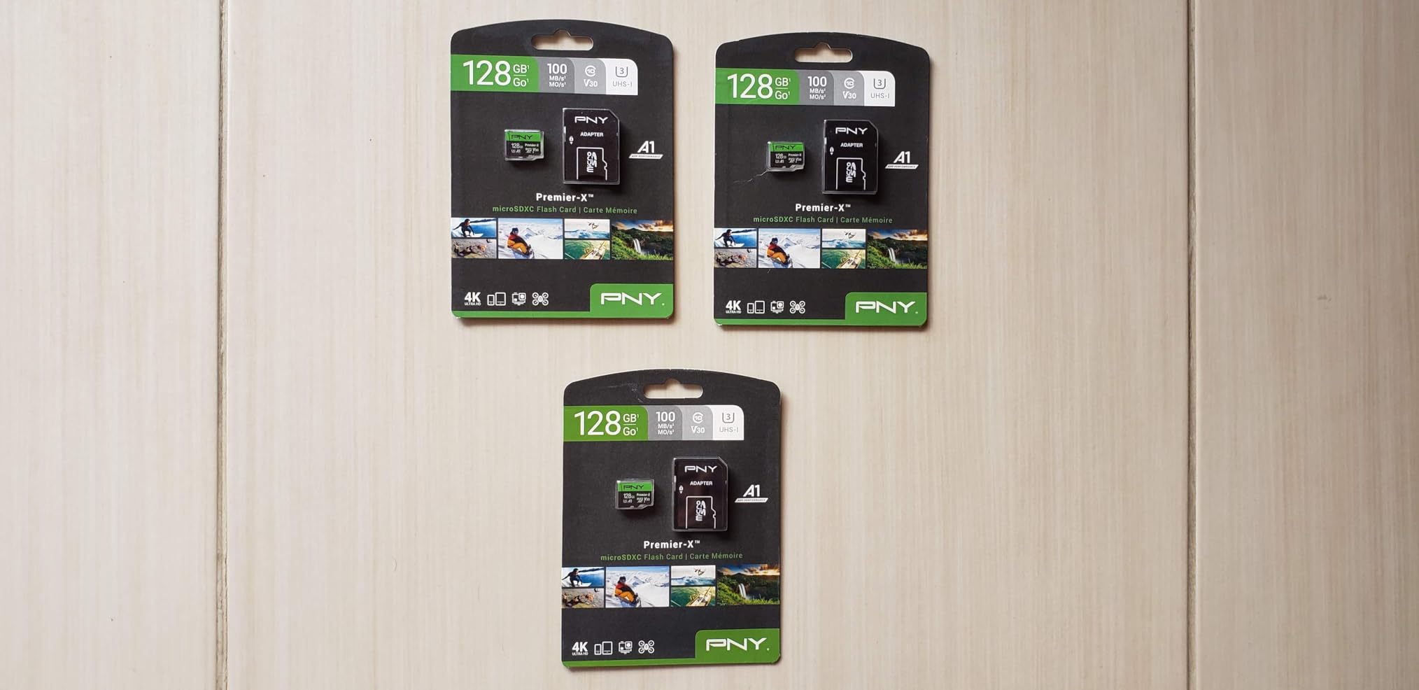 PNY 128GB Elite-X C10 U3 V30 SDXC Flash Memory Card 2-Pack, UHS-I, 4K UHD | Up to 100MB/s Read customer photo 1