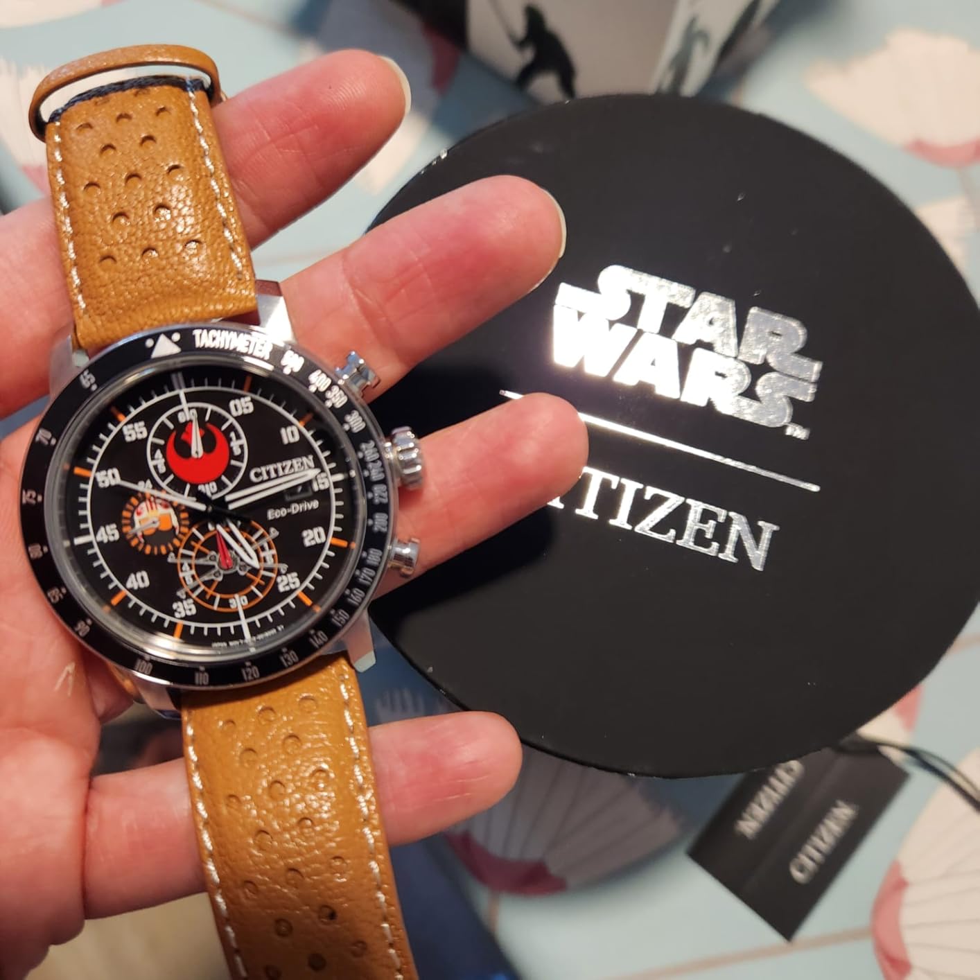 Citizen Men's Eco-Drive Rebel Pilot 44mm Stainless Steel CA0761-06W customer photo 1