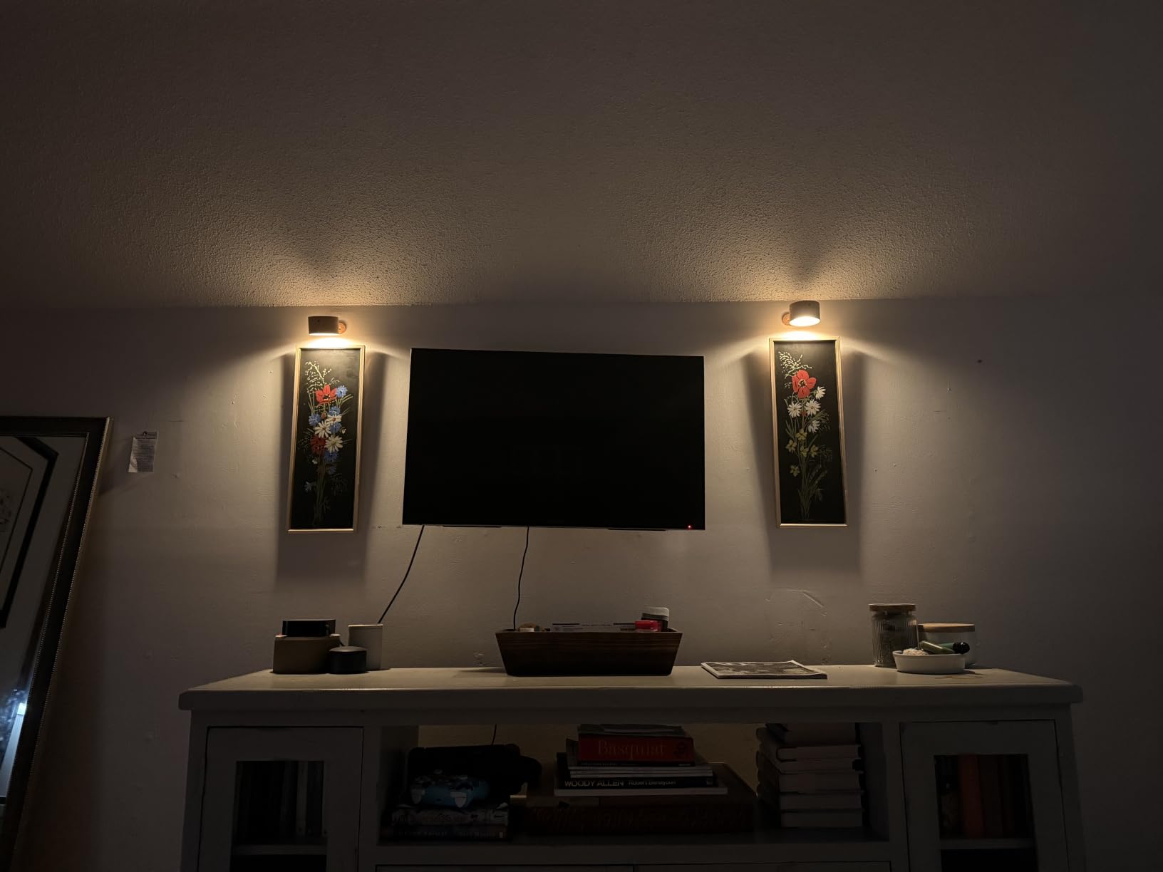 Koopala LED Sconces, Wall Mounted Lamps with Rechargeable Battery Operated USB Port 3 Color Temperatures & 3 Brightness Levels 360°Rotate Magnetic Ball, Cordless Lights for Reading Bedside customer photo 2