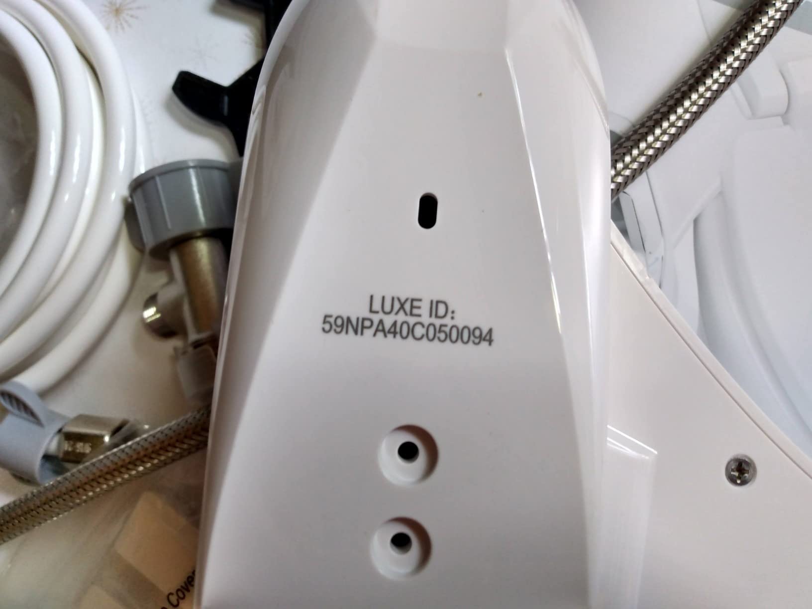 LUXE Bidet NEO 320 Plus - Warm Water, Dual Nozzle, Non-Electric Bidet Attachment for Toilet Seat, Patented Slide-In Install, 360° Self-Clean, EZ-Lift to Clean, Feminine & Rear Wash (Chrome) customer photo 2