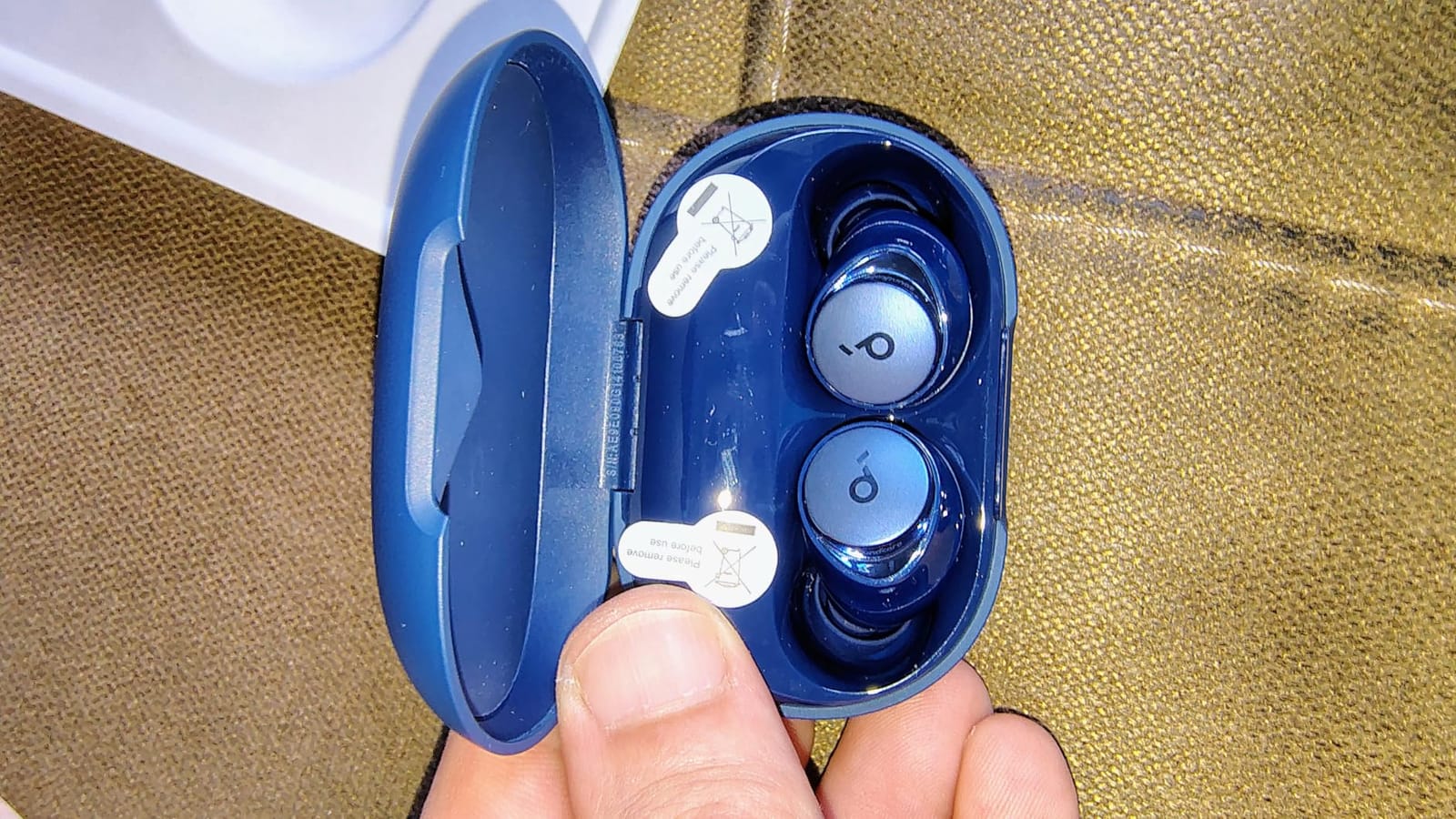 soundcore by Anker Space A40 Auto-Adjustable Active Noise Cancelling Wireless Earbuds, Reduce Noise by Up to 98%, 50H Playtime, Hi-Res Sound, Comfortable Fit, App Customization, Wireless Charge (Blue) customer photo 2