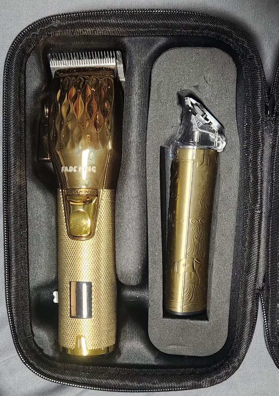 FADEKING Professional Hair Clippers for Men, Cordless Clipper & Trimmer Kit, 7000RPM High-Speed Motor, Barber-Grade Fade Clippers, Ultra-Thin Fade Blade, Ceramic Moving Blade, T-Blade Trimmer customer photo 2