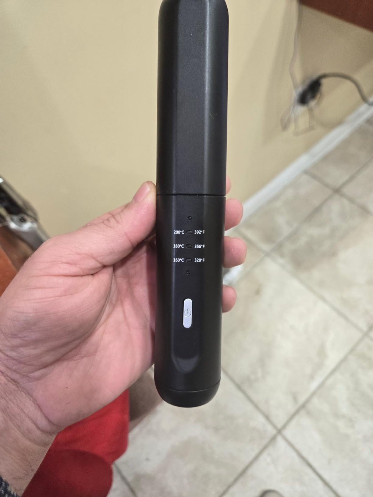 Cordless Beard Straightener for Men, Heated Beard Brush For Travel & Home | Anti-Scald Design, Ionic-Tech, 3 Heat Settings, Rechargable, Portable Case, for Beard Styling, Ionic Technology customer photo 1