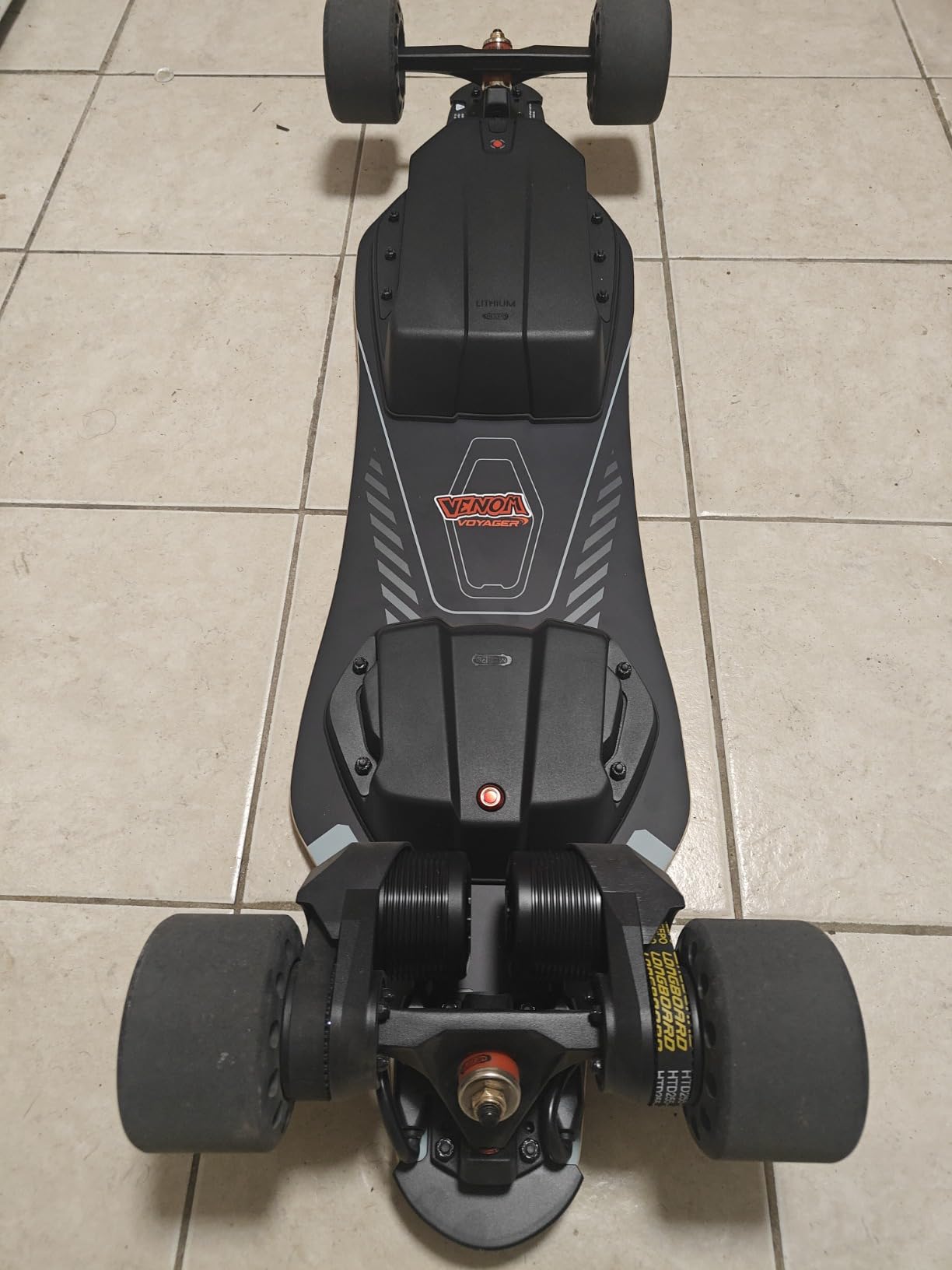 MEEPO Electric Longboard Skateboard with Remote for Adults, 34 MPH Top Speed, 30 Miles Long Range with 2800Wx2 Gear Drive Motor, Bamboo & Fiberglass Deck, 330 LBS Max Load, Voyager X customer photo 2