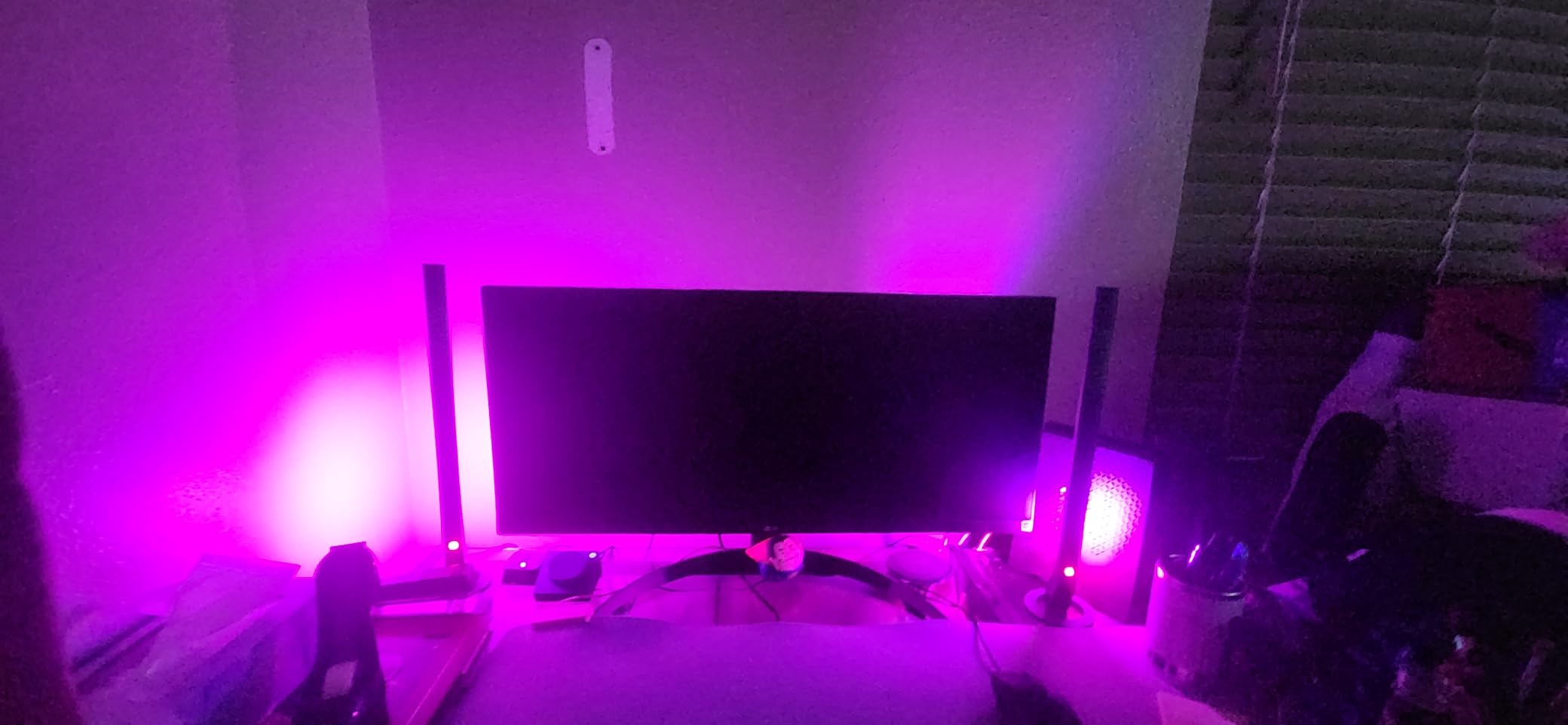 Govee RGBIC Gaming Light Bars H6047 with Smart Controller, Wi-Fi Smart LED | Gaming Lights with Music Modes and 60+ Scene Modes Built, Works with Alexa & Google Assistant, New Year Lights Decor customer photo 1