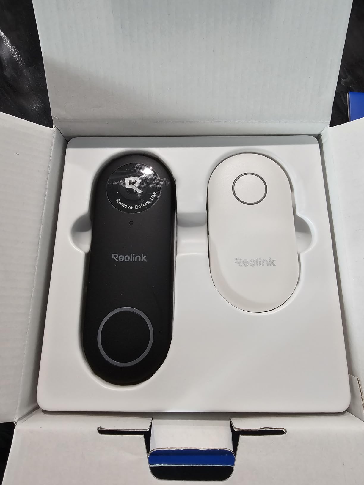 REOLINK Video Doorbell WiFi 2K Wired Camera, 4:3 Wide View, No Subscription Local Storage, AI Detection customer photo 1