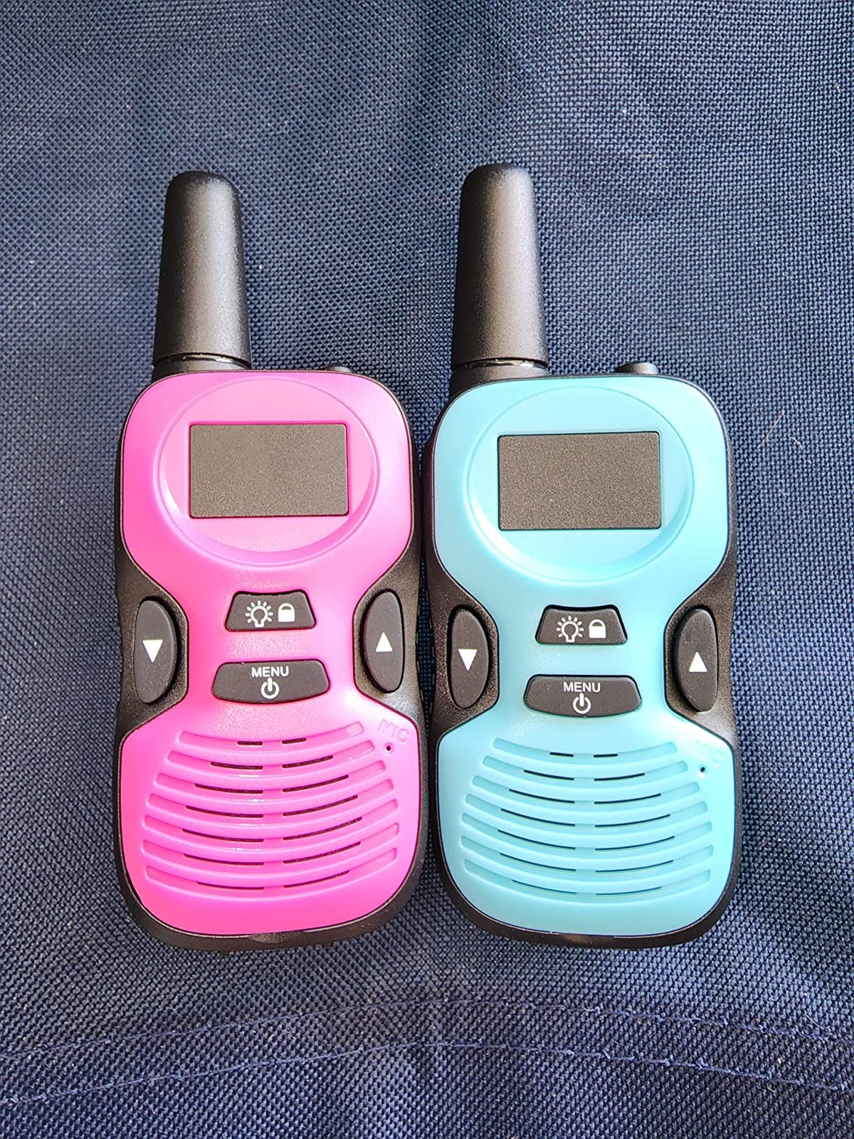 Walkie Talkies for Kids Rechargeable 4 Pack - Outdoor Hiking Camping Toys | Long Range Radio with Charger Battery Flashlight Backlit LCD - Christmas Birthday Family Gifts for 3-12 Year Old Girls Boys customer photo 1