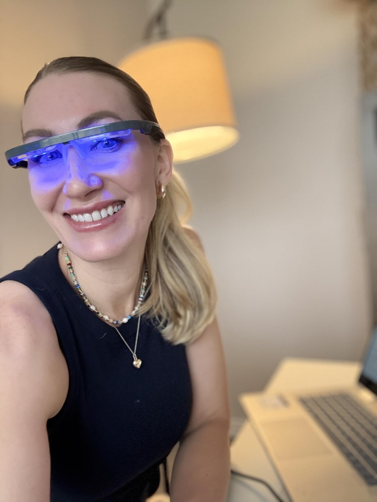 AYO: Premium Blue Light Therapy Glasses | Sleep Better, Boost Energy, Improve Mood | Portable Light Therapy Lamp | Circadian Rhythm Disruptions Linked to Sleep Problems, Winter Blues, Low Energy customer photo 2