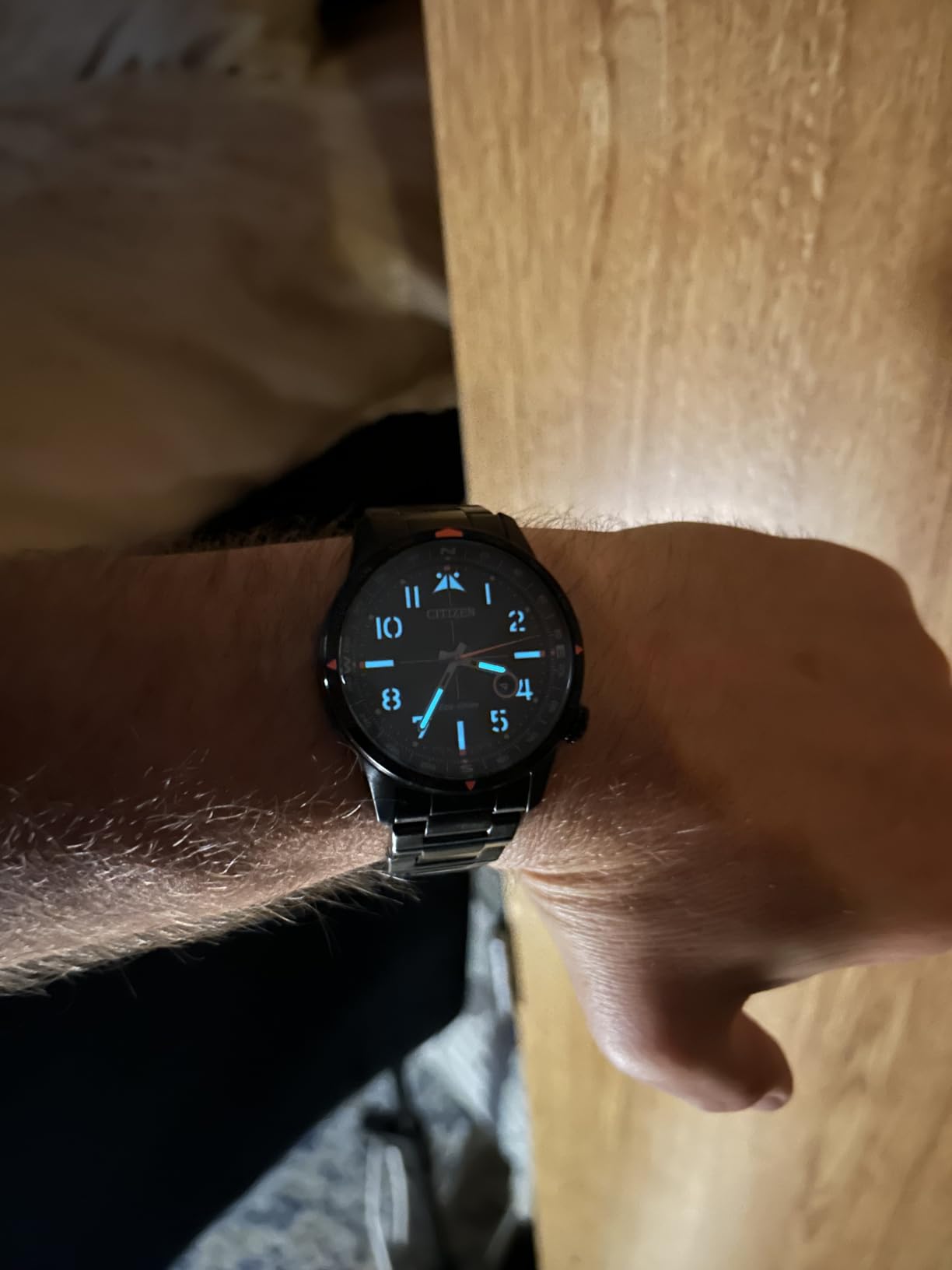 Citizen Men's Eco-Drive Weekender Avion Field Watch customer photo 2