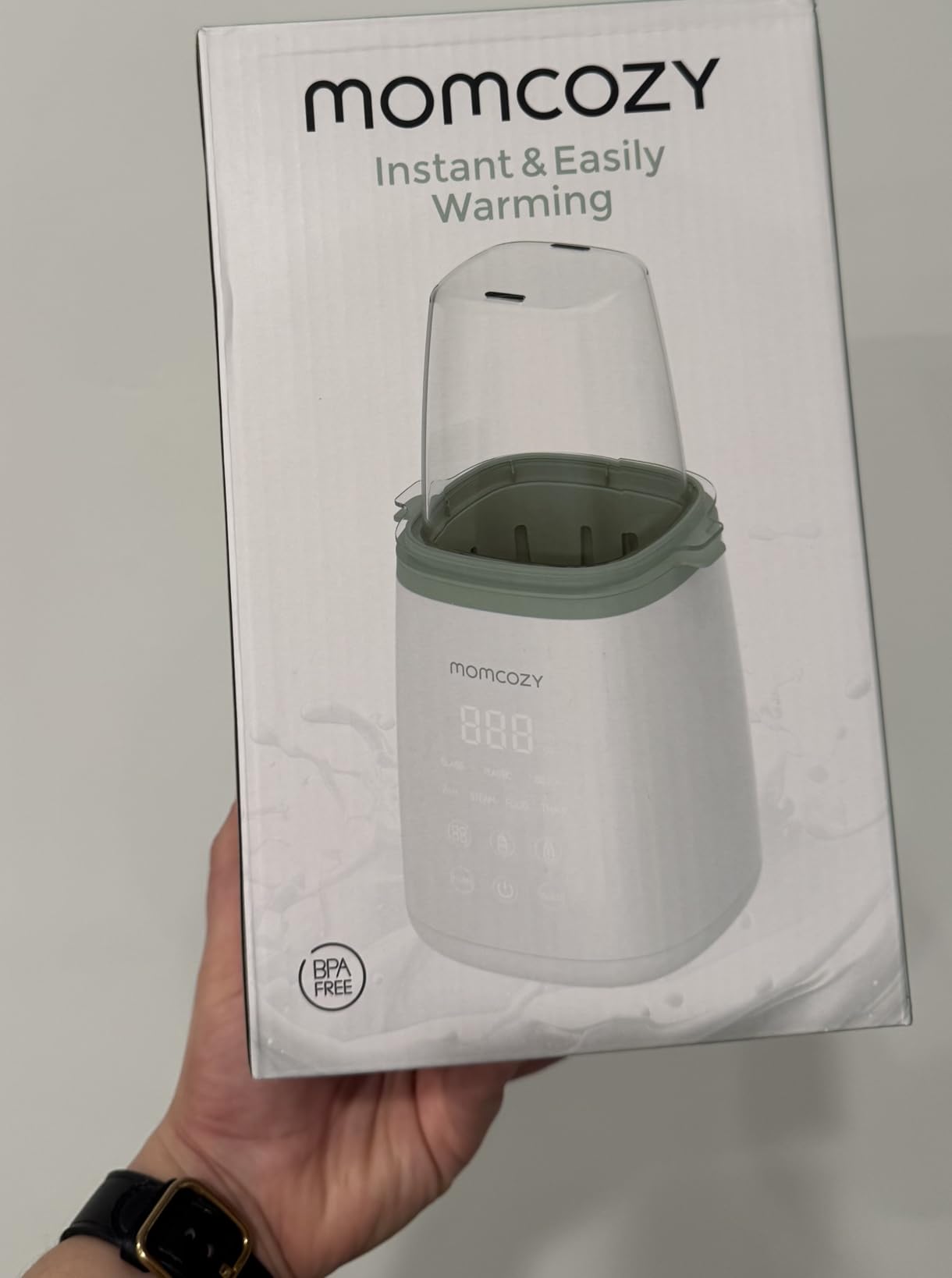 Momcozy Bottle Warmer for Baby, Fast Heating Breastmilk for All Bottles customer photo 2