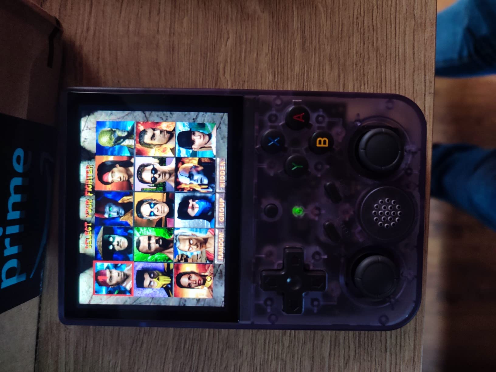 Voacle Anbernic RG353V Retro Handheld Game Console, Dual OS Android 11 and Linux System Support 5G WIFI 4.2 Bluetooth Moonlight Streaming TV Output 64G SD Card 4452 Games (RG353V-Purple) customer photo 2
