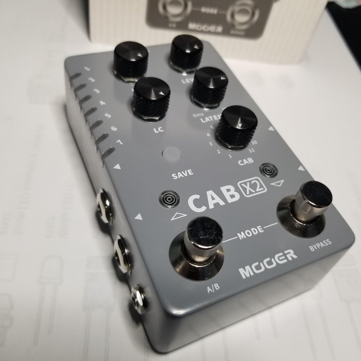 MOOER Looper X2 Stereo Looper Pedal, Electric Guitar Bass Loop Pedal customer photo 1