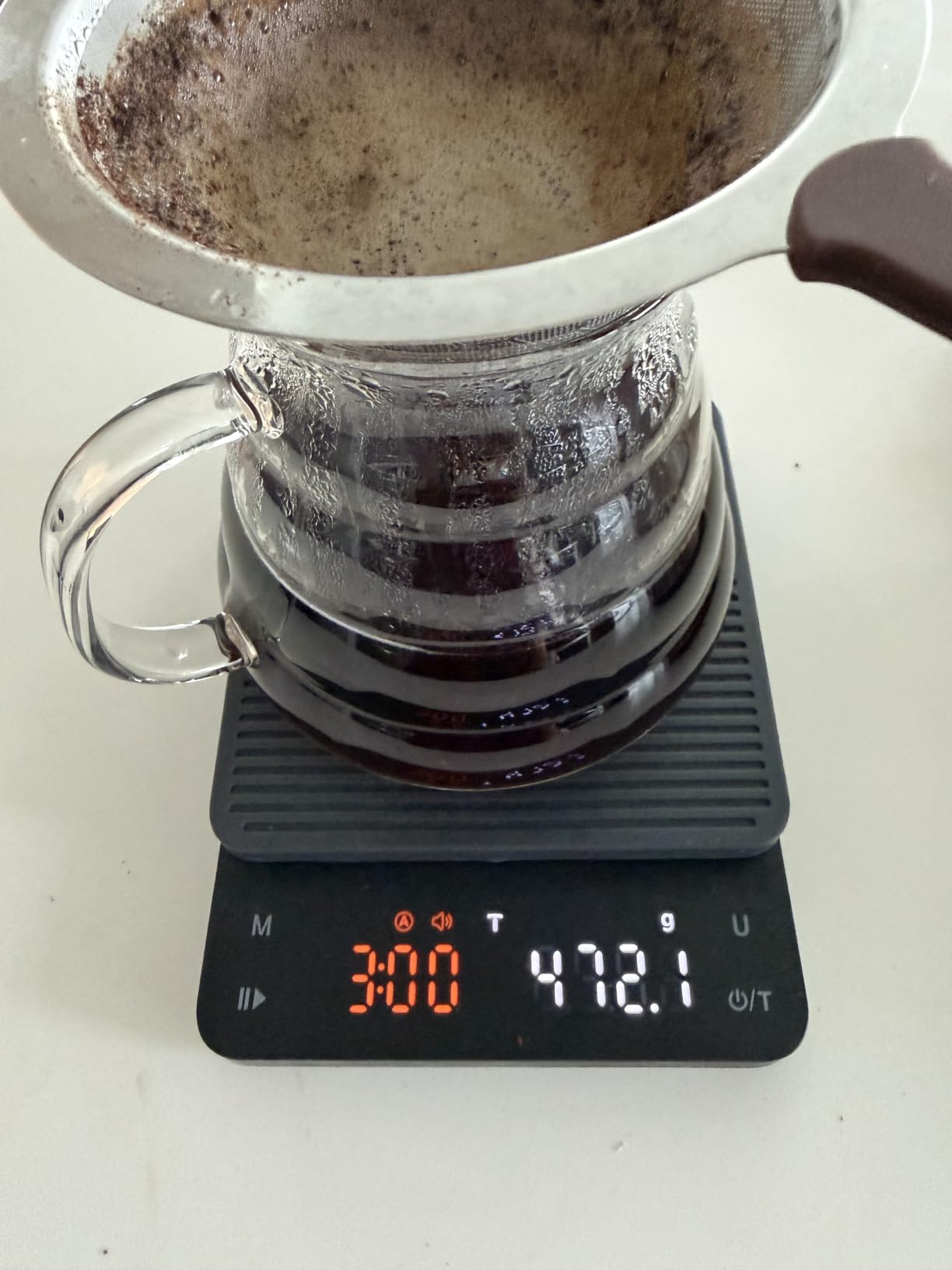 BAGAIL Coffee Scale with Timer, 0.1g/3kg Precision | For Drip Espresso & Pour Over, Rechargeable, Clear LED Display, Auto Tare, Waterproof Silicone Cover, Charging Cable Included customer photo 2