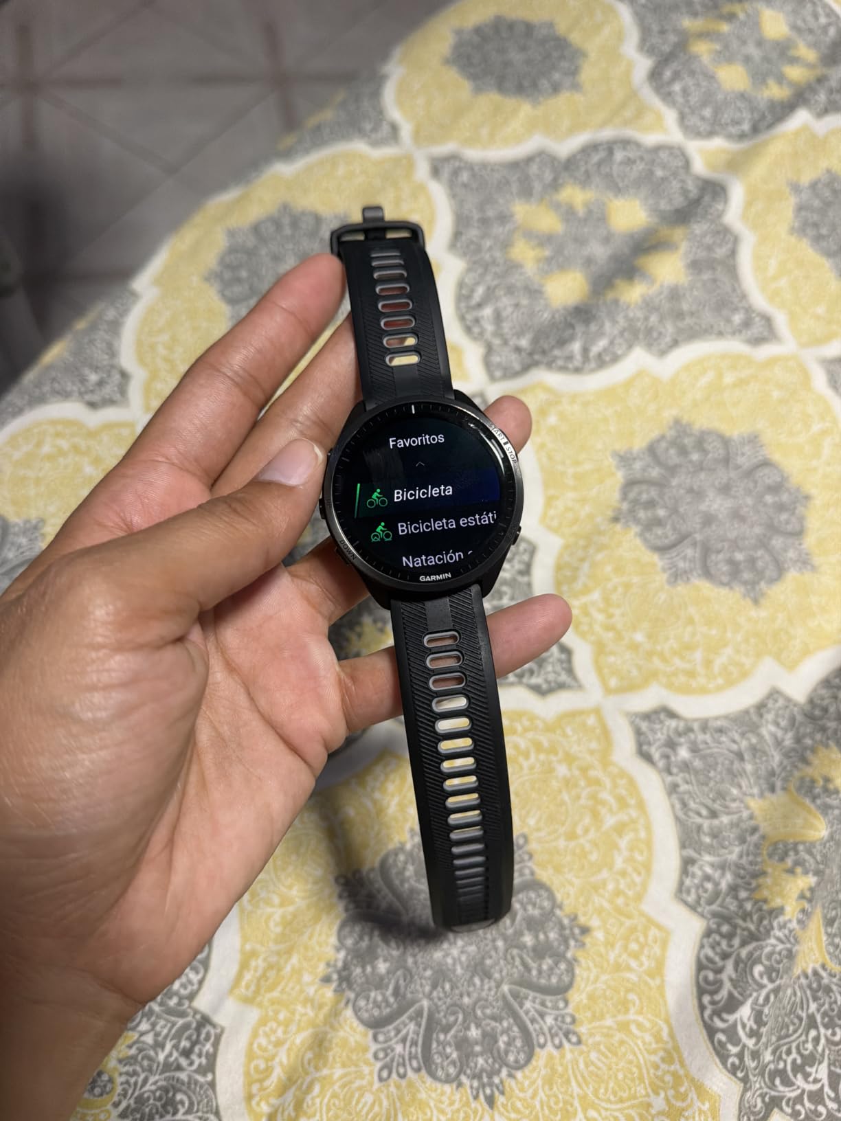 Garmin Forerunner 965, Running Smartwatch, 47mm, Black/Powder Gray customer photo 2